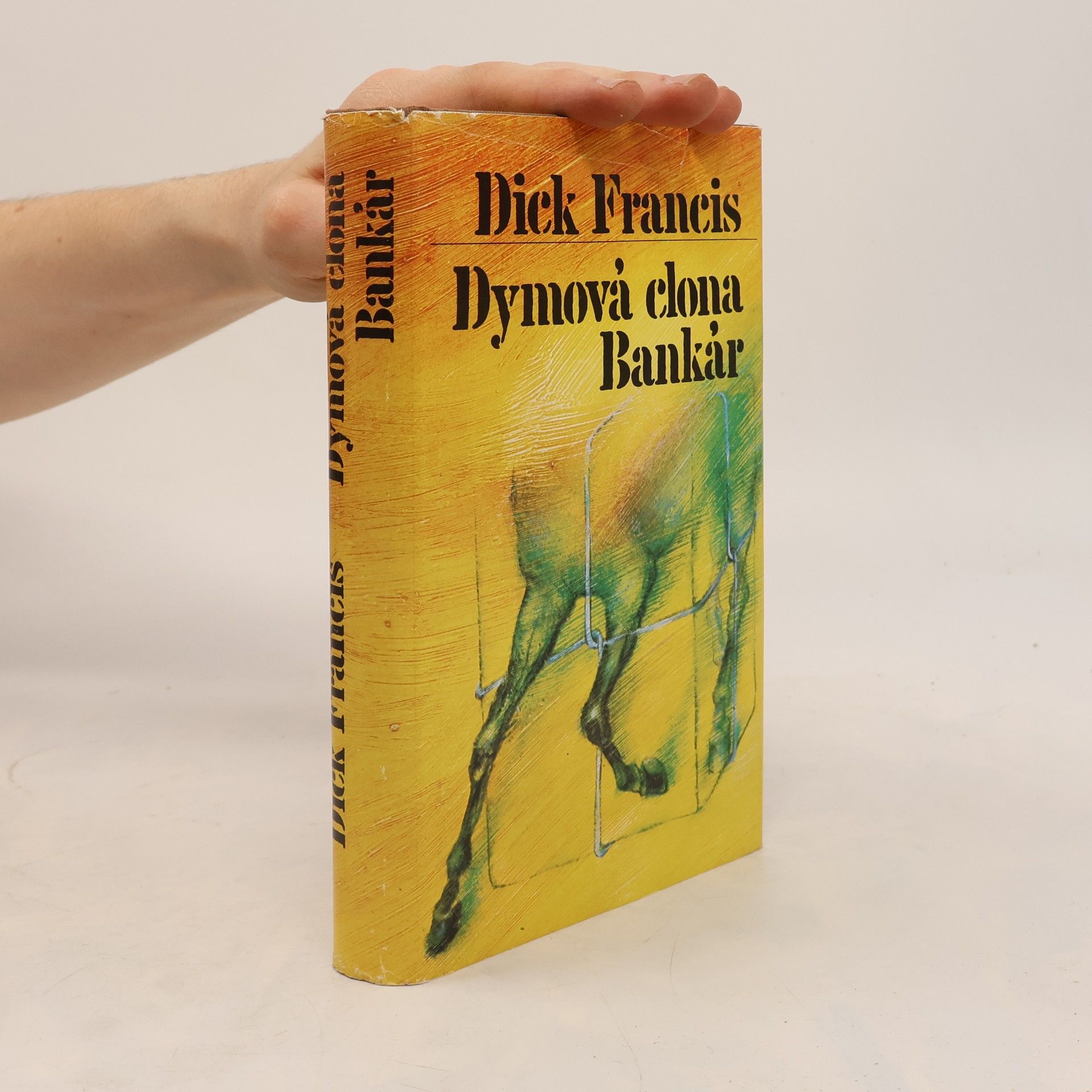 Dick Francis Dymová clona. Bankár