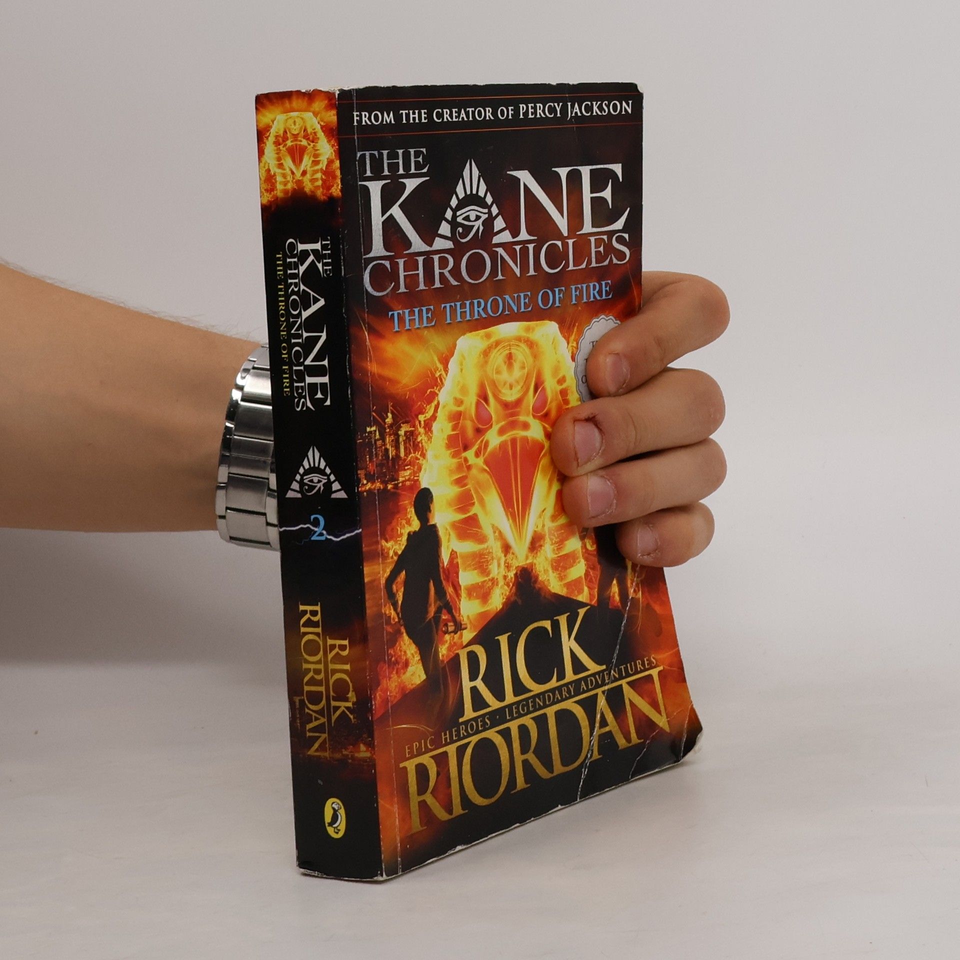 Rick Riordan The Kane Chronicles: The Throne of Fire
