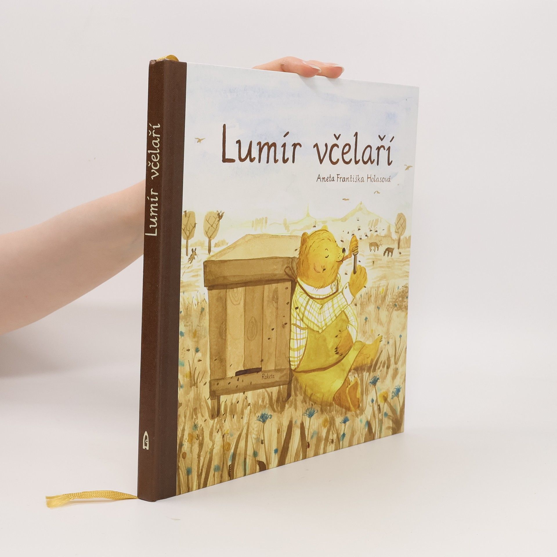 Aneta Františka‏ Holasová Lumír včelaří, aneb, Medový slabikář