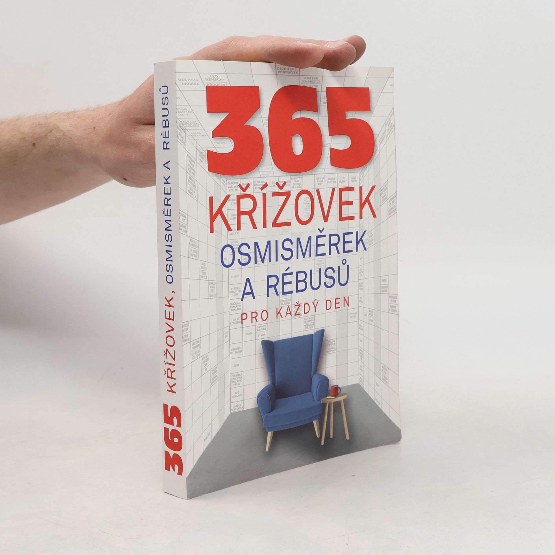 Collectif d'auteurs 365 křížovek, osmisměrek a rébusů pro každý den