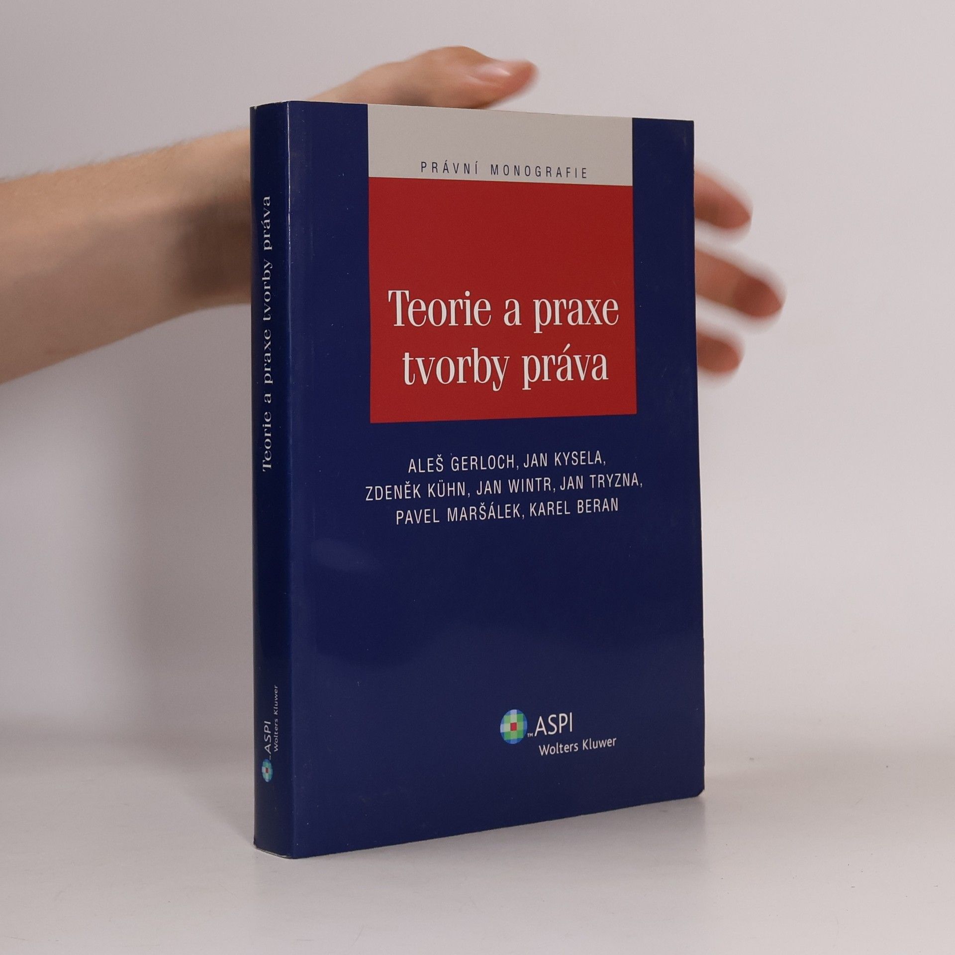 Various authors Teorie a praxe tvorby práva