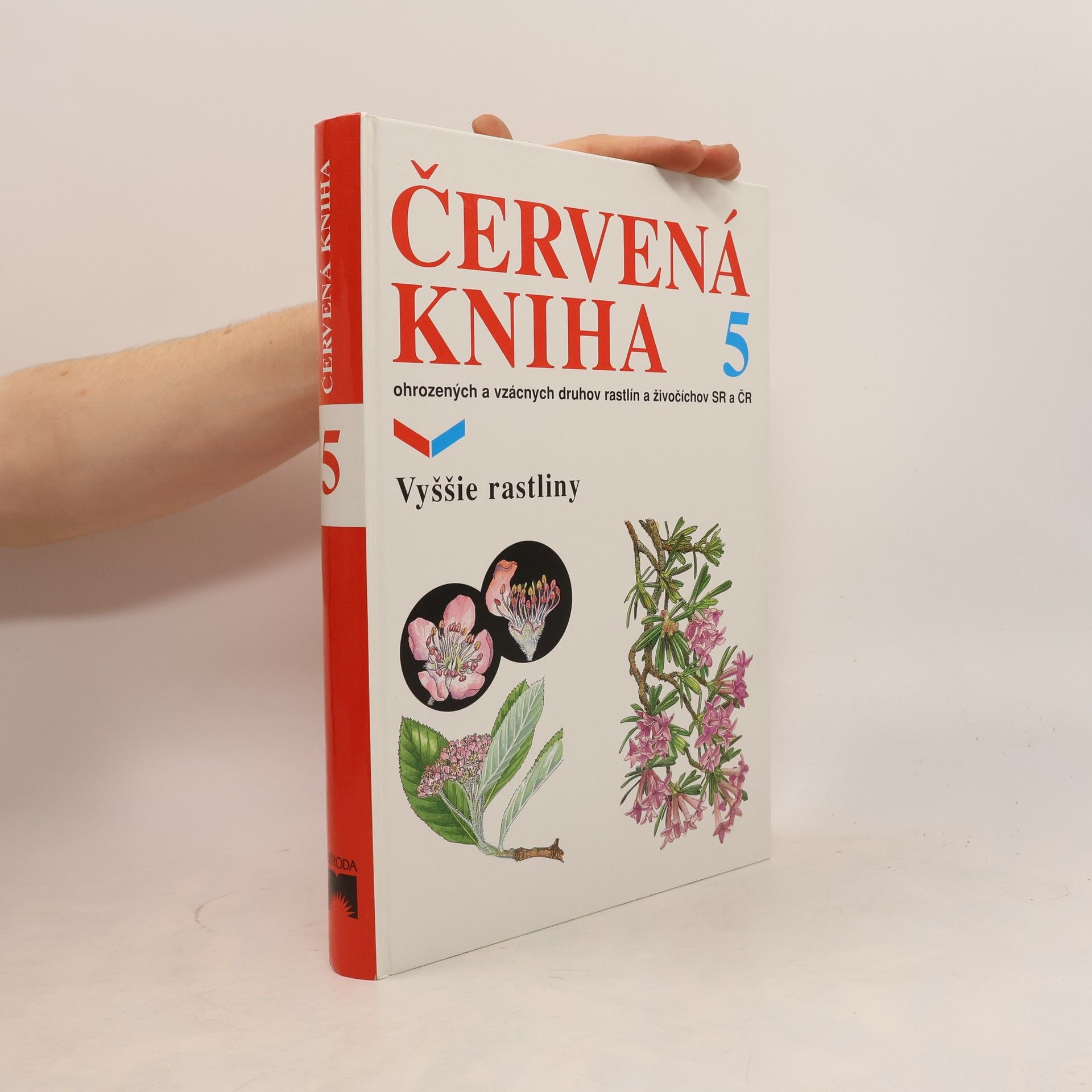 Štefan Maglocký Červená kniha ohrozených a vzácnych druhov rastlín a živočichov SR a ČR 5 - Vyššie rastliny