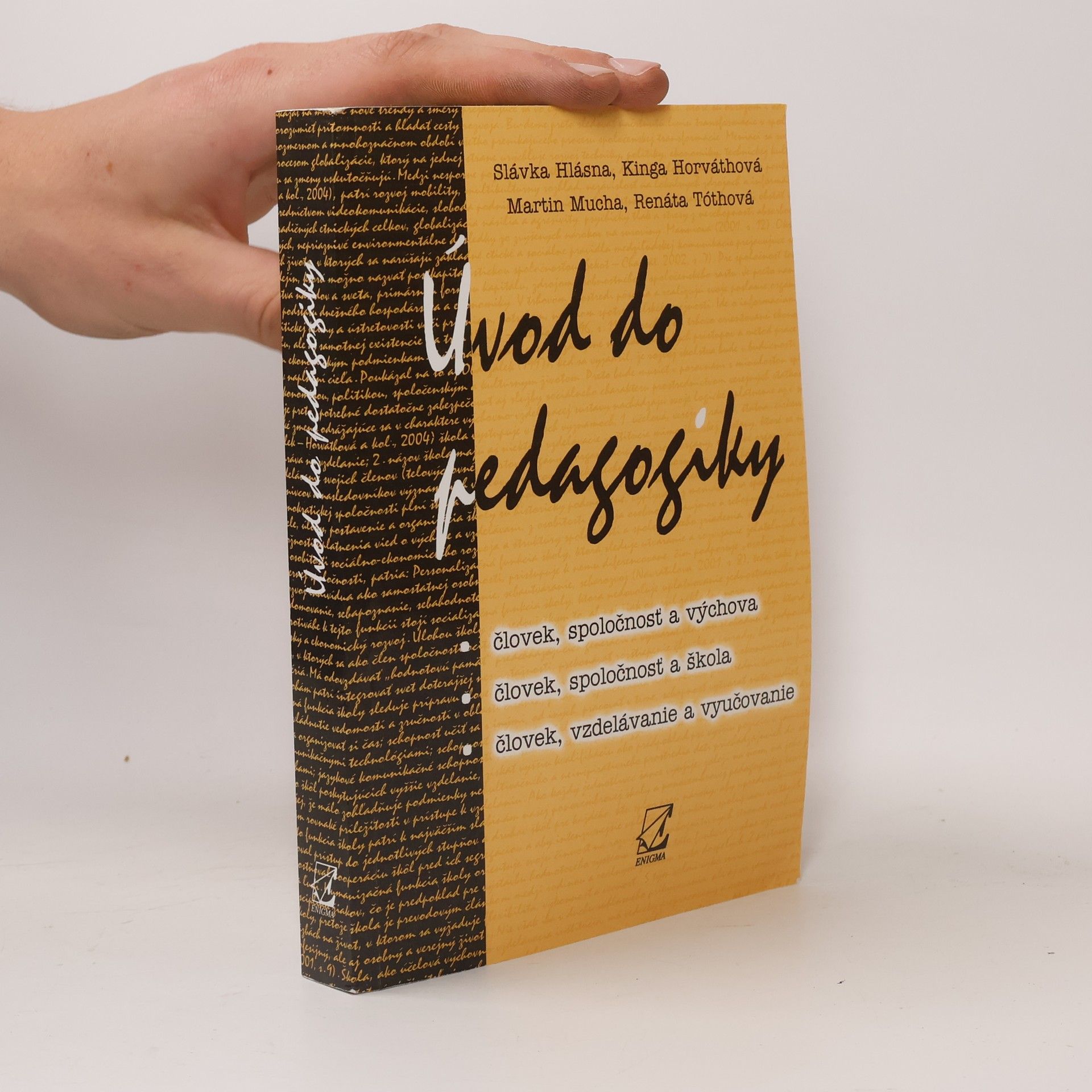 Slávka Hlásna Úvod do pedagogiky