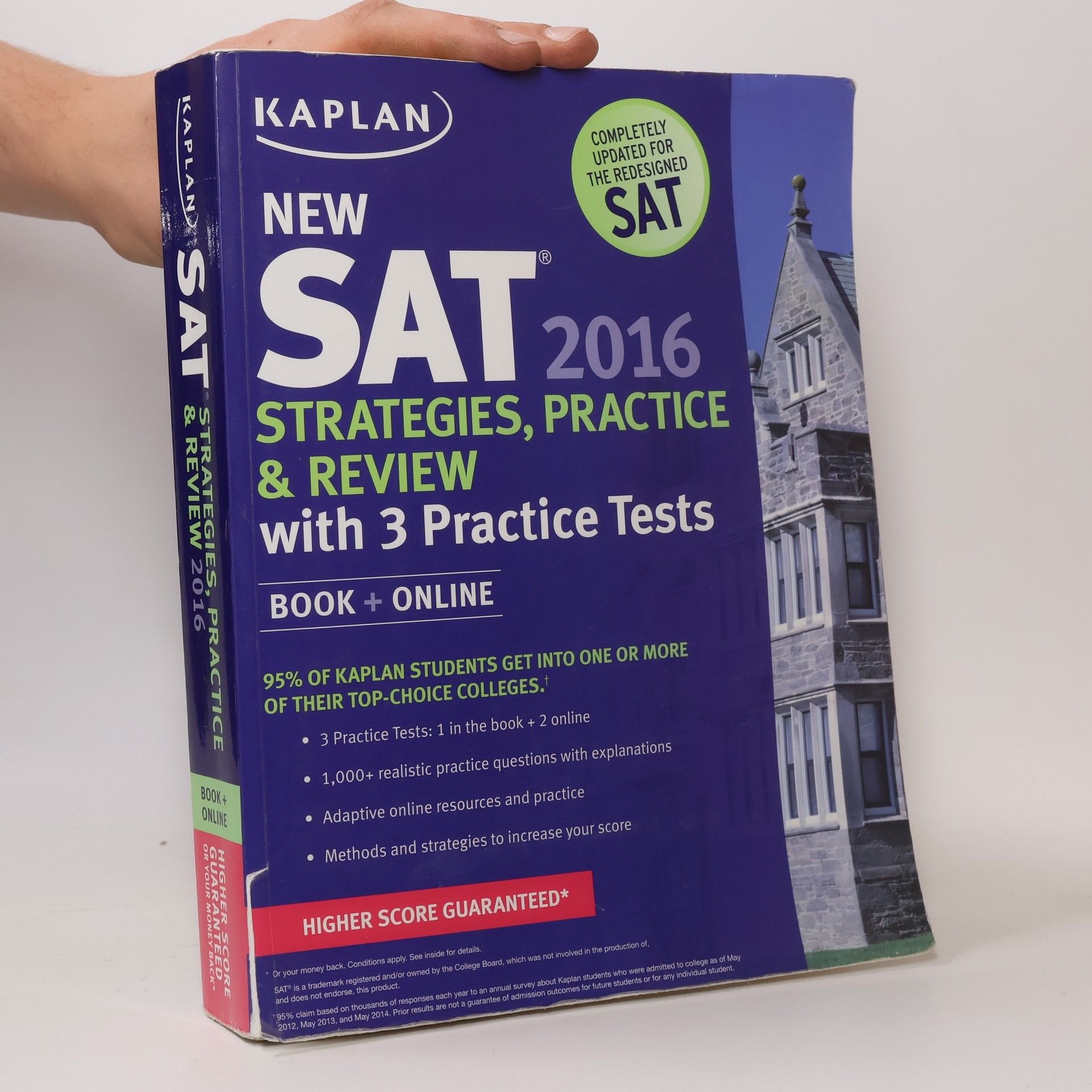 Radan Lexa Kaplan New SAT 2016 Strategies, Practice and Review with 3 Practice Tests