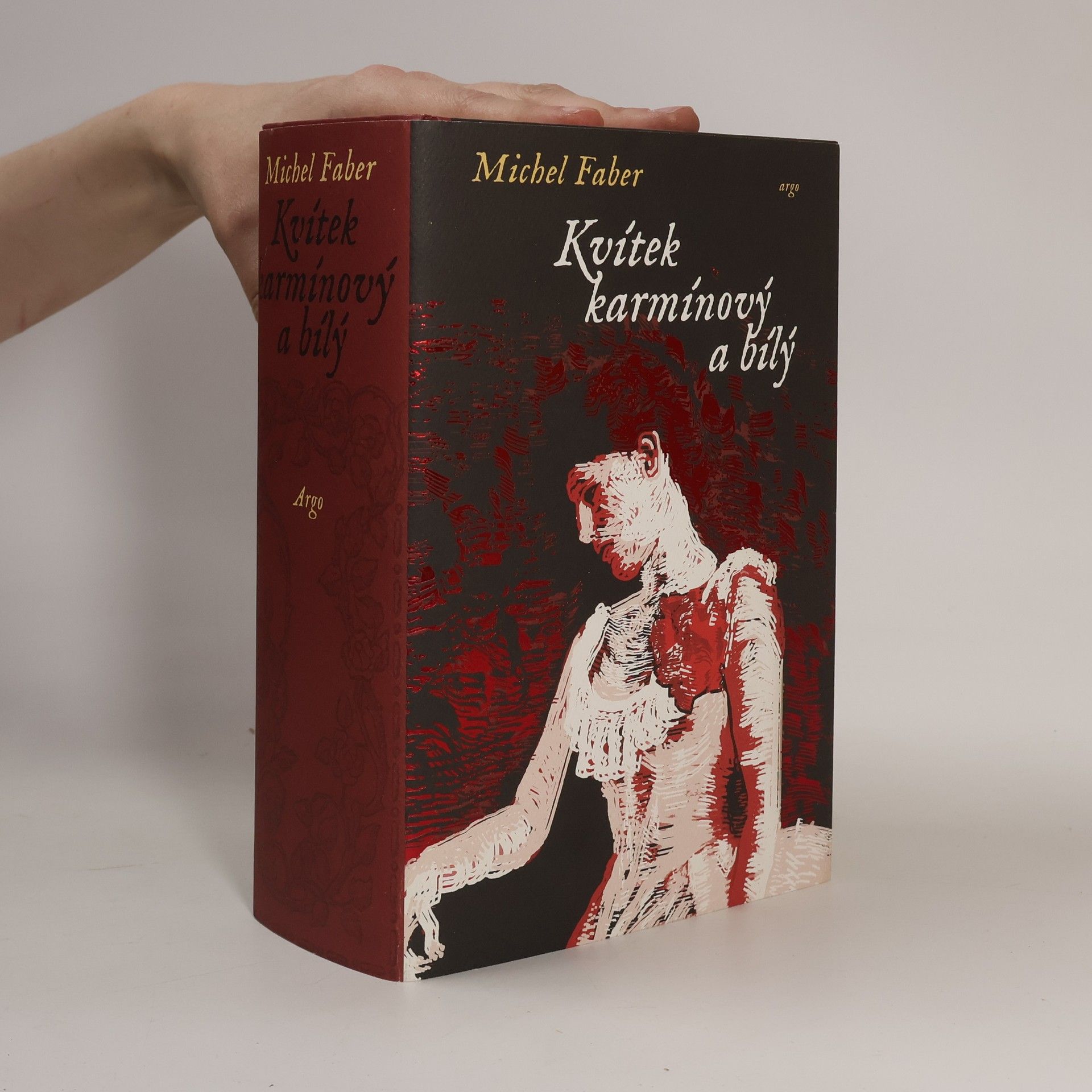 Michel Faber Kvítek karmínový a bílý