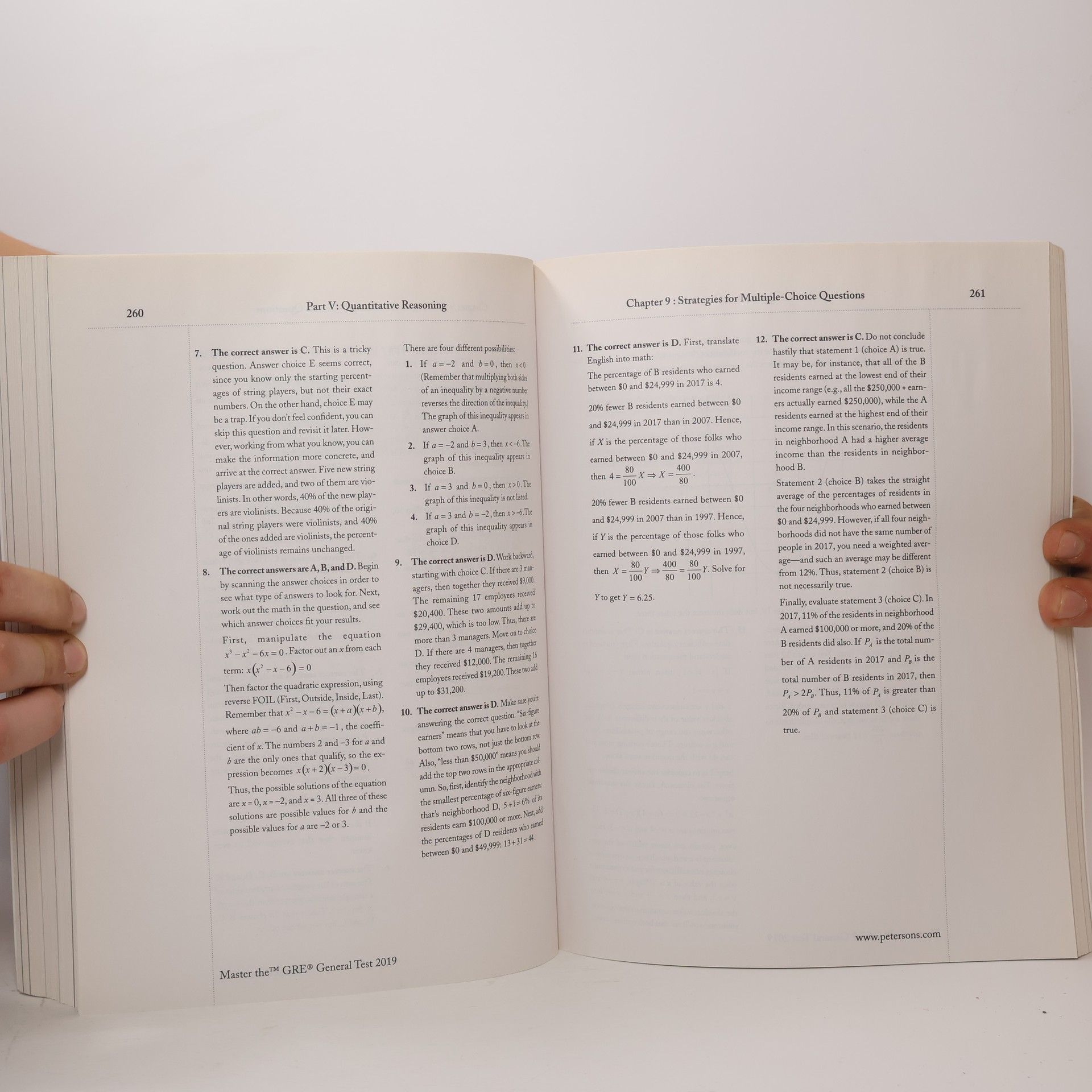 Master the GRE General Test 2019