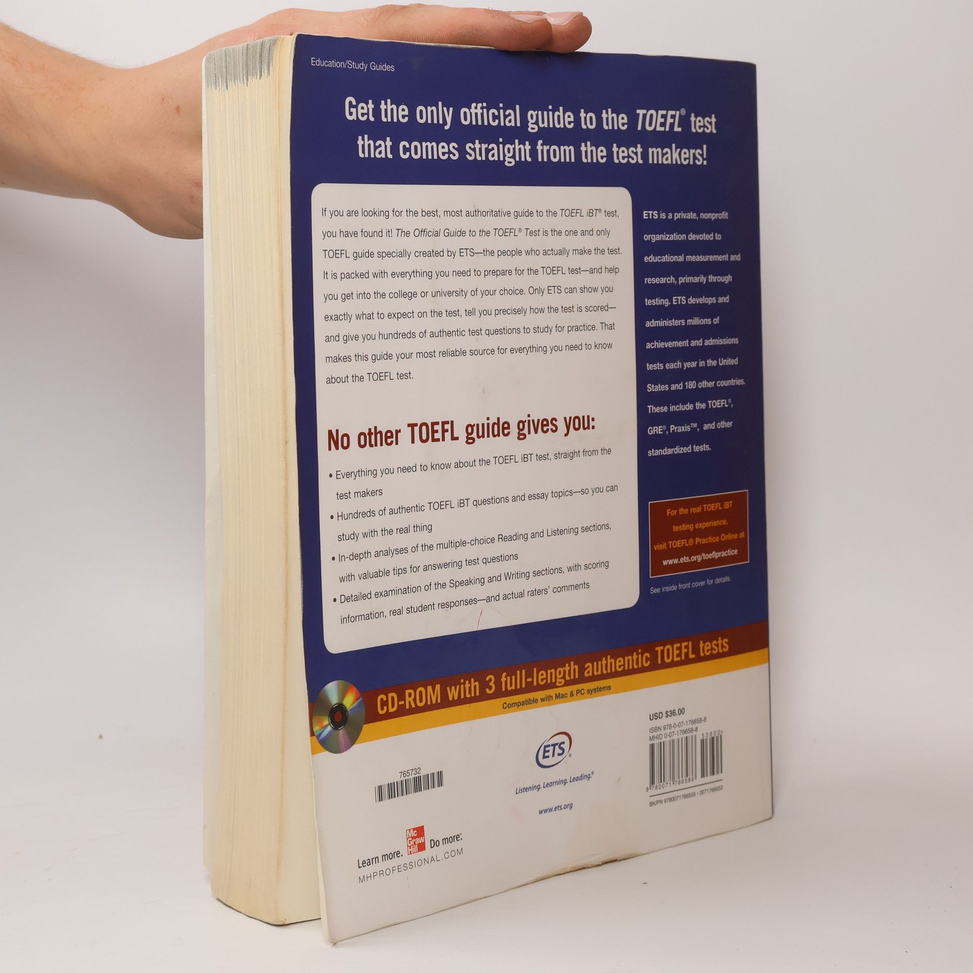 Various authors The offical guide to the TOEFL test