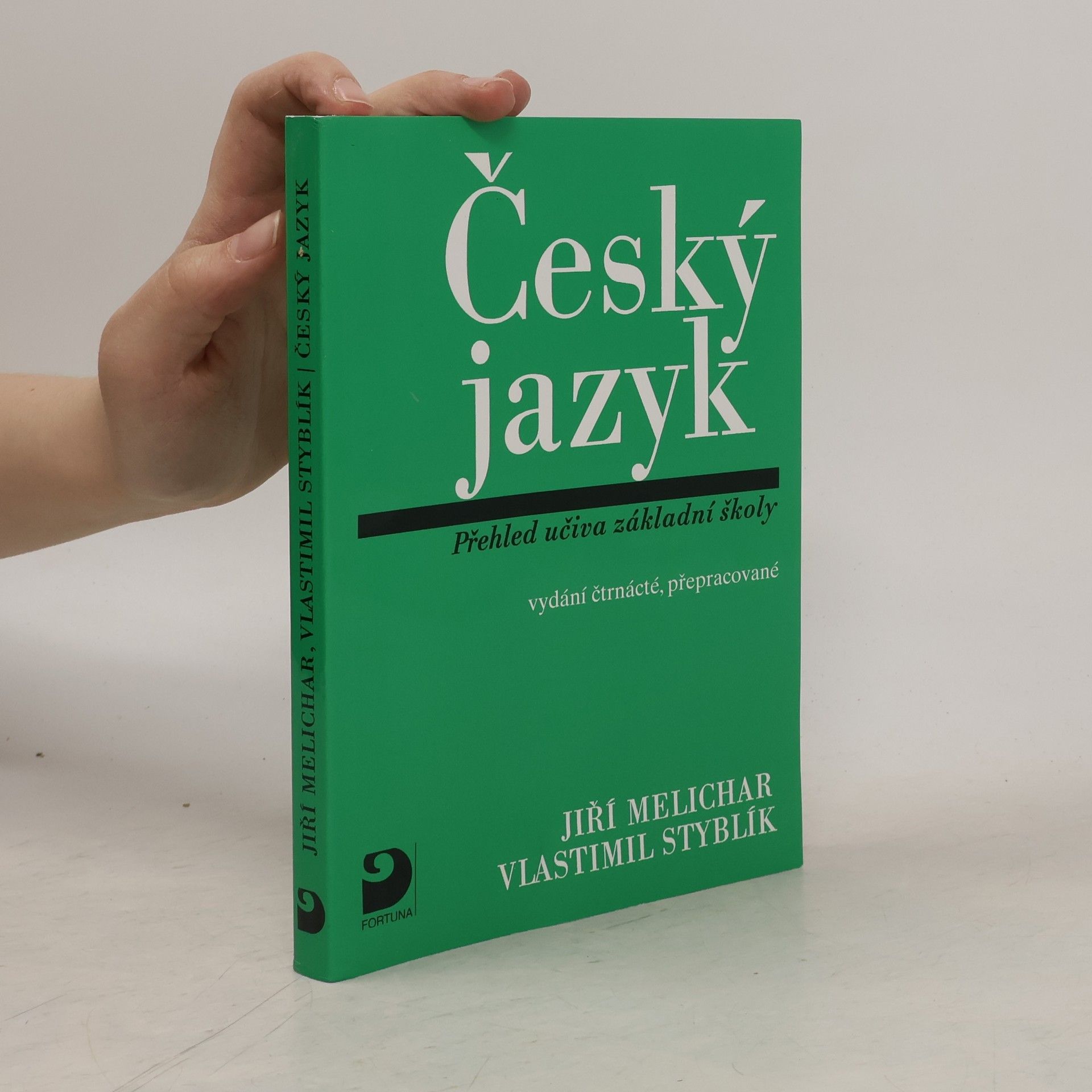 Vlastimil Styblík Český jazyk. Přehled učiva základní školy s cvičeními a klíčem