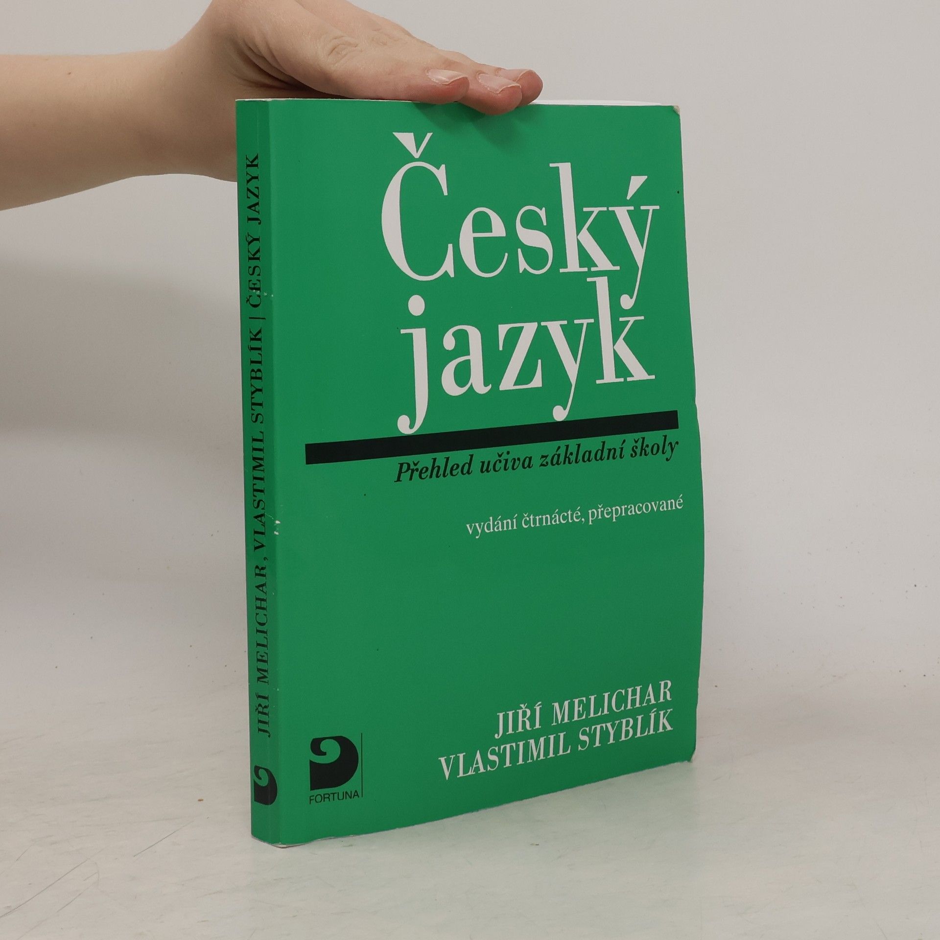 Vlastimil Styblík Český jazyk. Přehled učiva základní školy s cvičeními a klíčem