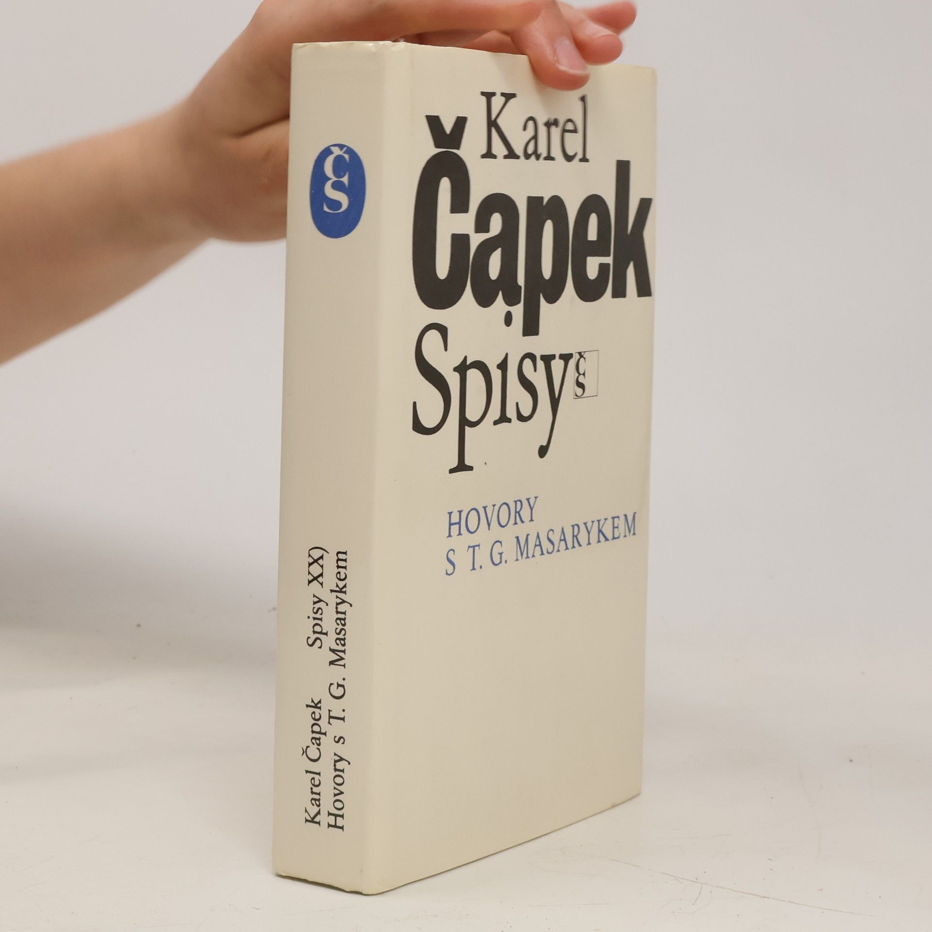 Karel Čapek Hovory s T. G. Masarykem