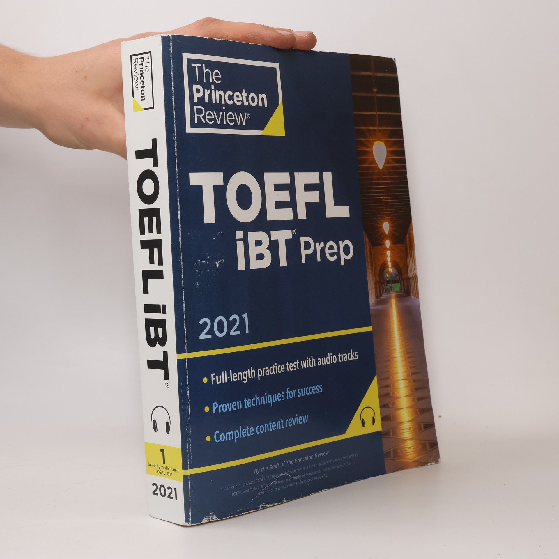 Stacy Wolf Princeton Review TOEFL iBT Prep with Audio/Listening Tracks, 2021