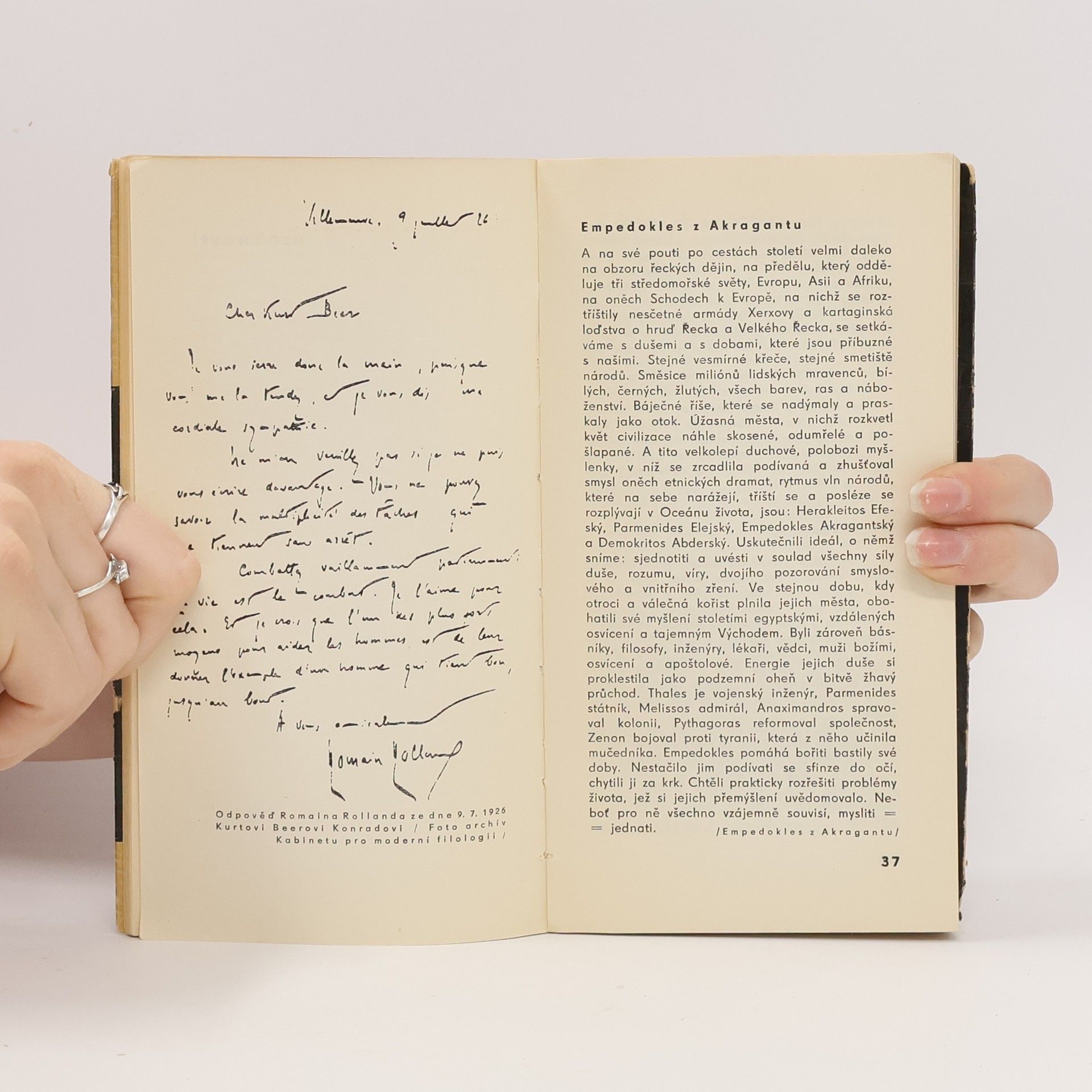 Romain Rolland Umění a čin