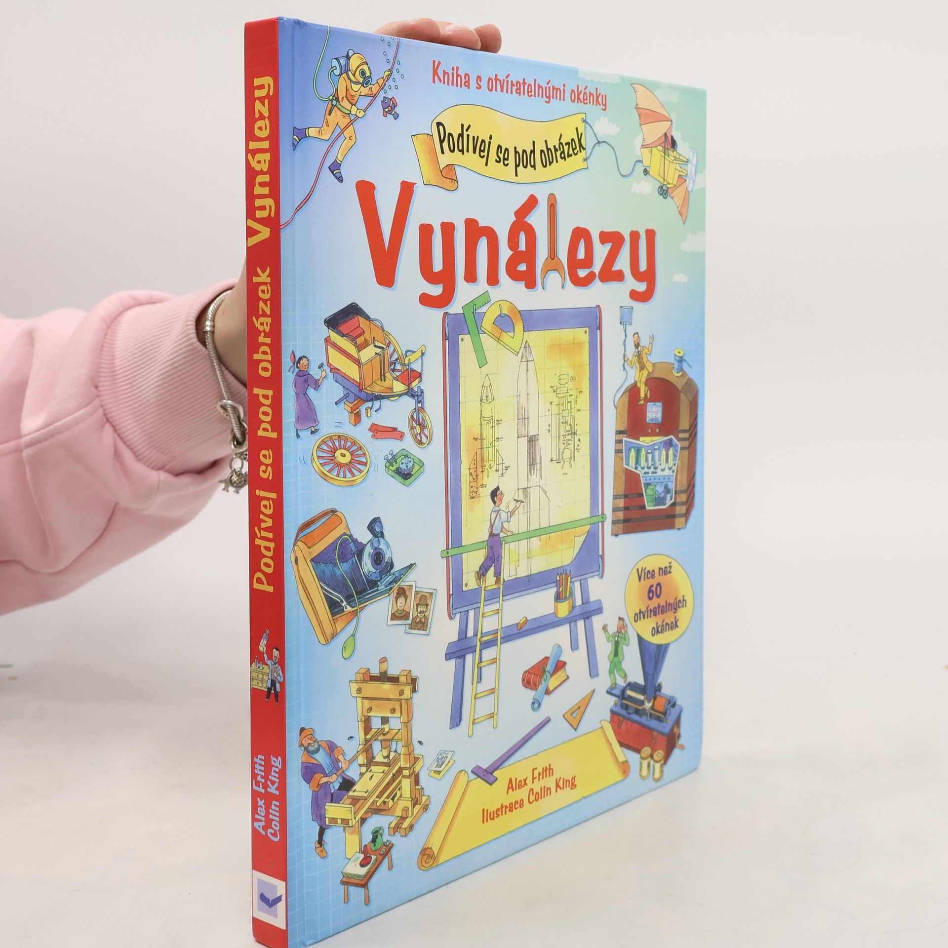 Alex Frith Vynálezy: Kniha s otvíratelnými okénky