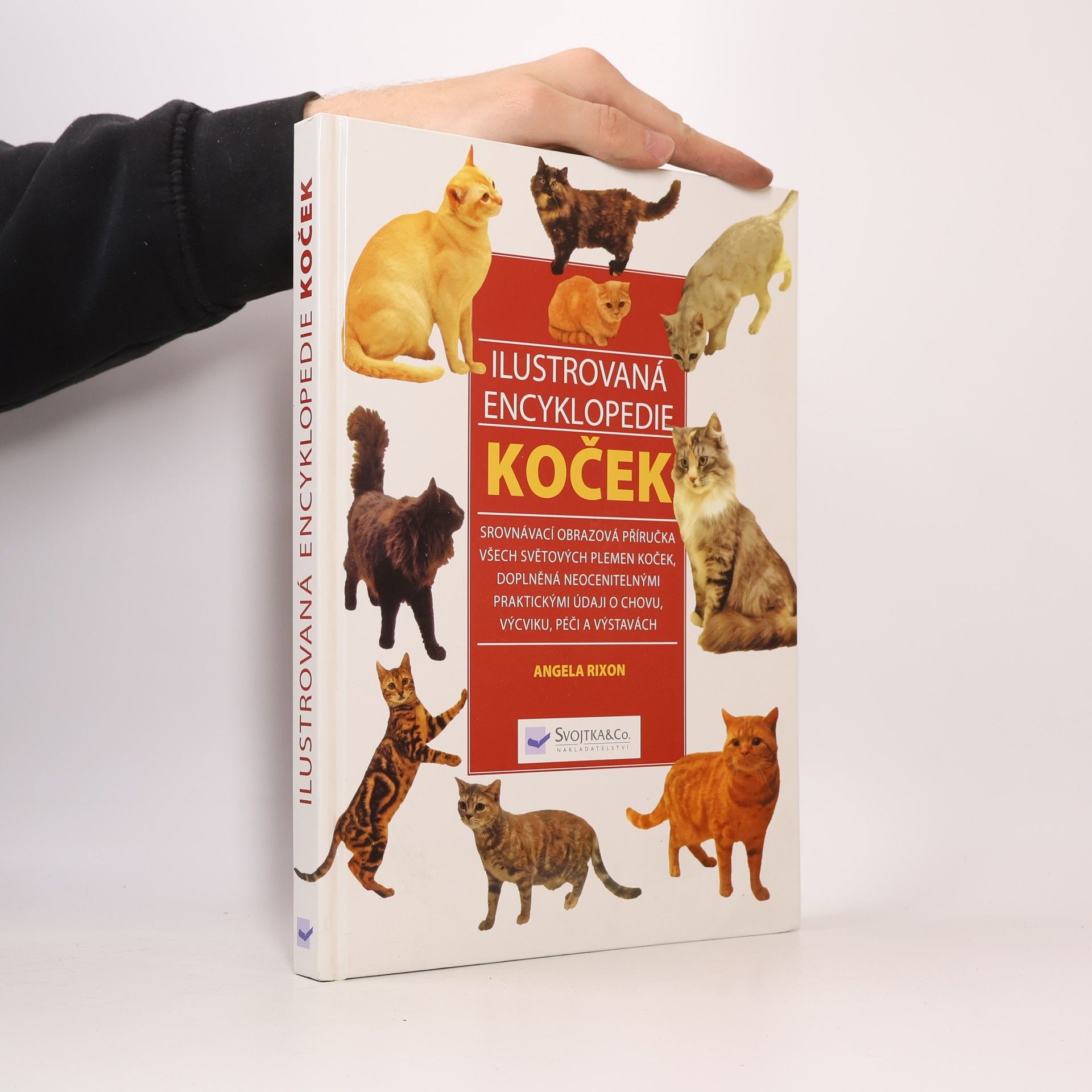 Angela Rixon Ilustrovaná encyklopedie koček
