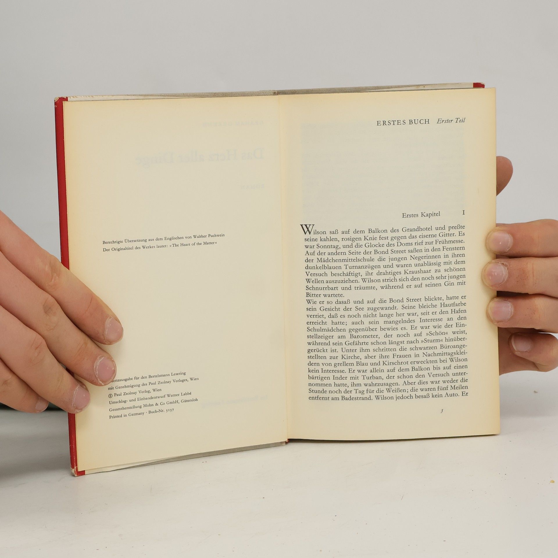 Graham Greene Das Herz aller Dinge