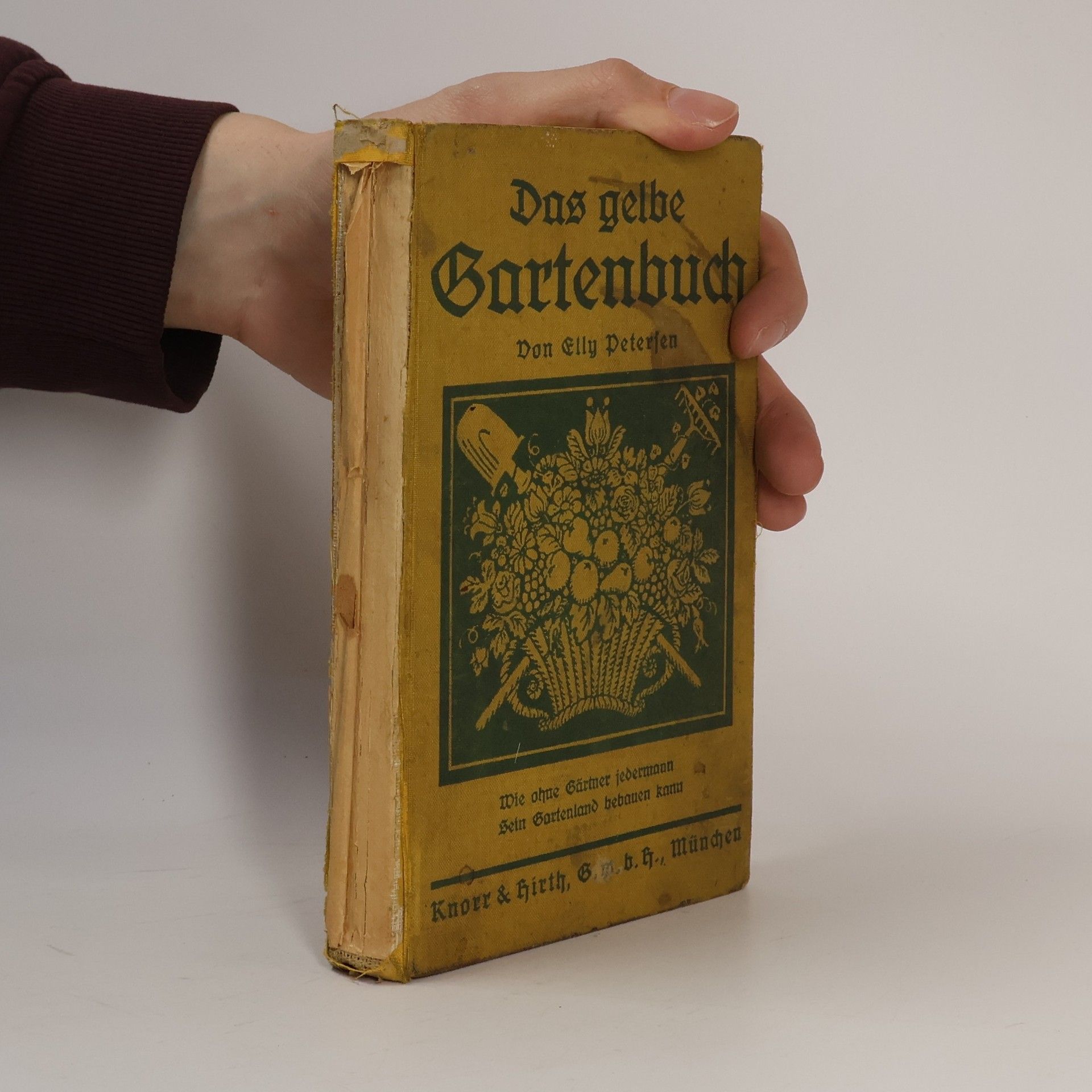 Elly Petersen Das gelbe Gartenbuch