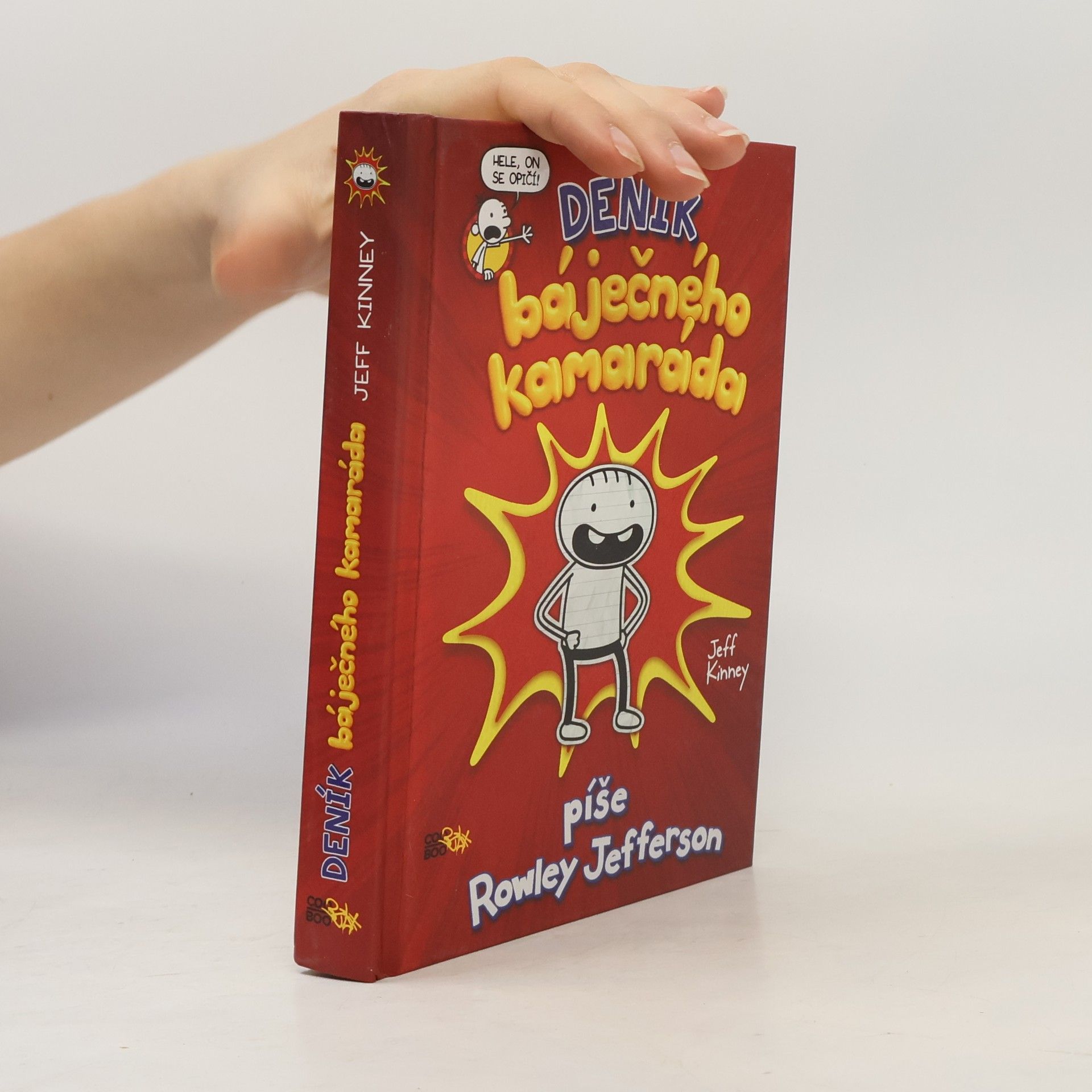 Jeff Kinney Deník báječného kamaráda. Píše Rowley Jefferson