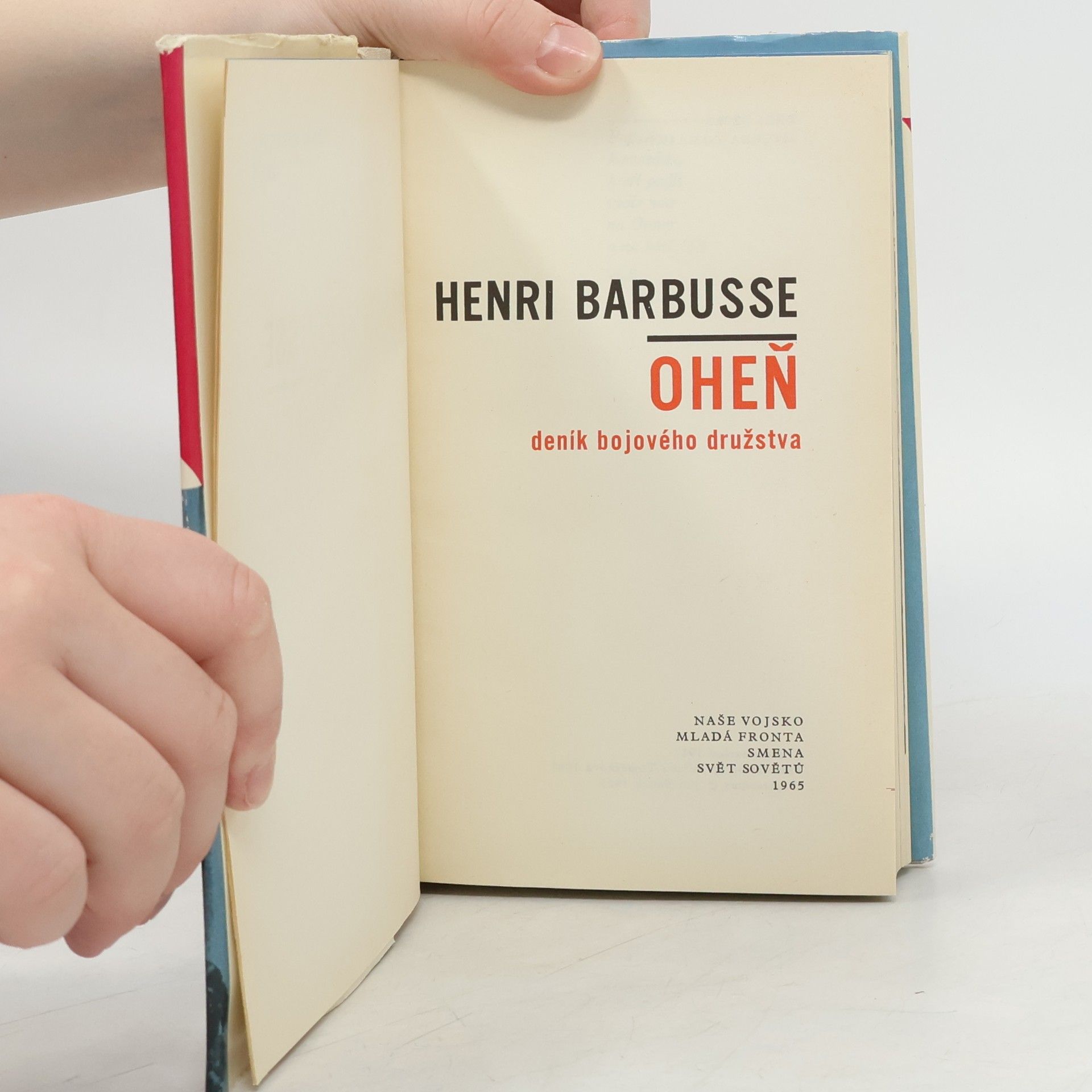 Henri Barbusse Oheň