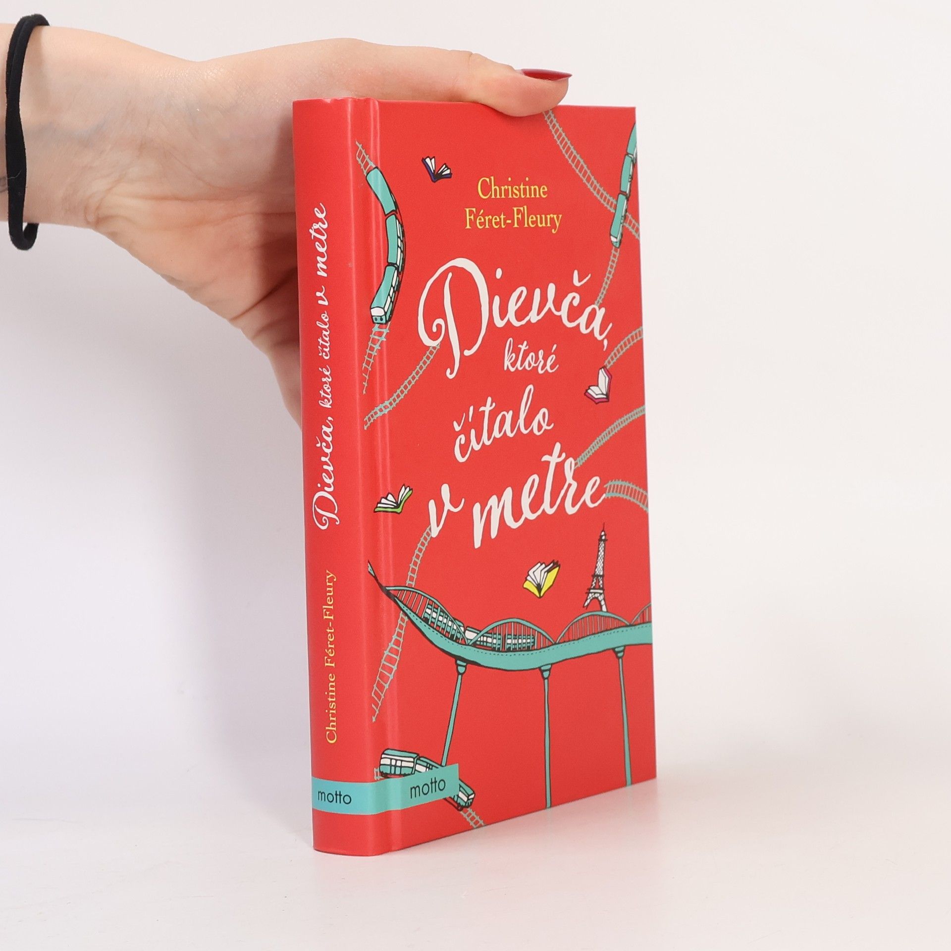 Christine Féret-Fleury Dievča, ktoré čítalo v metre