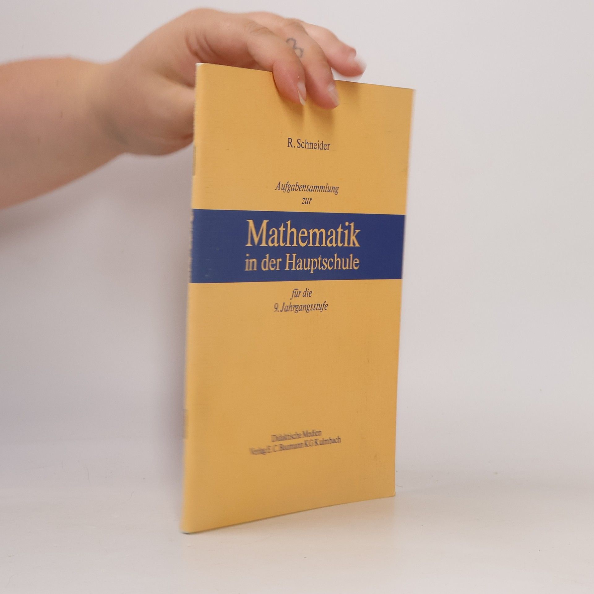 R. Schneider Mathematik in der Hauptschule