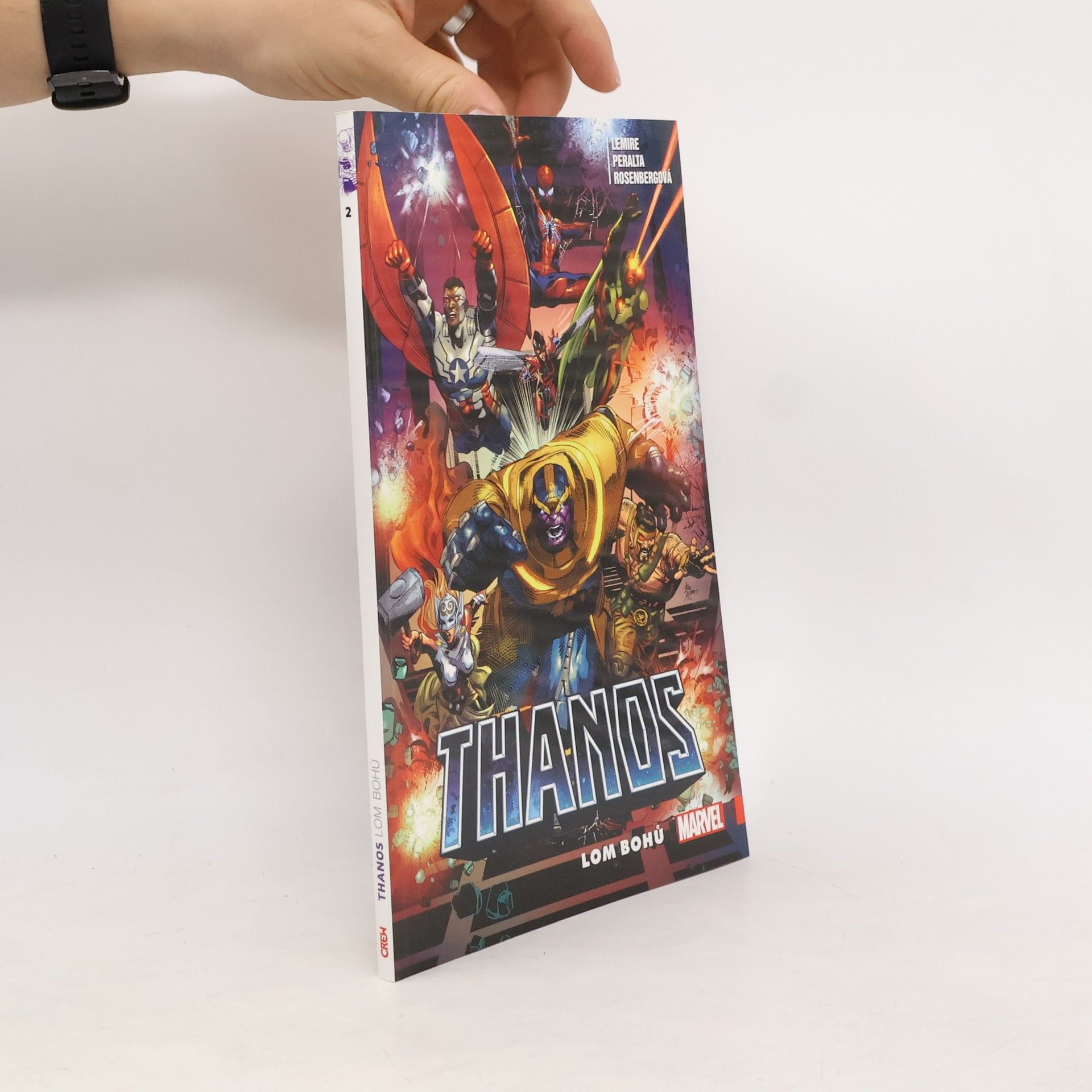 Jeff Lemire Thanos. Lom bohů