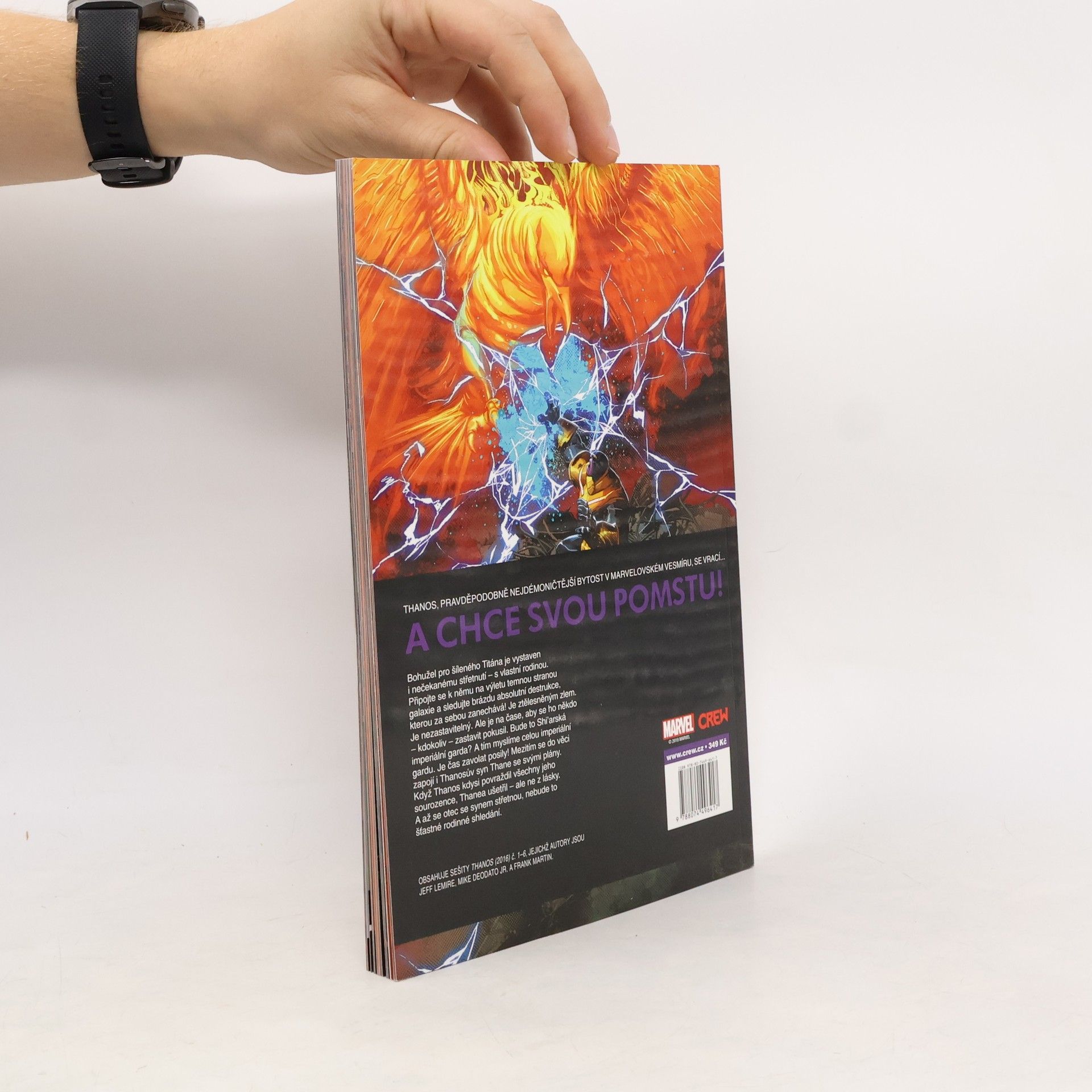 Jeff Lemire Thanos. Thanos se vrací