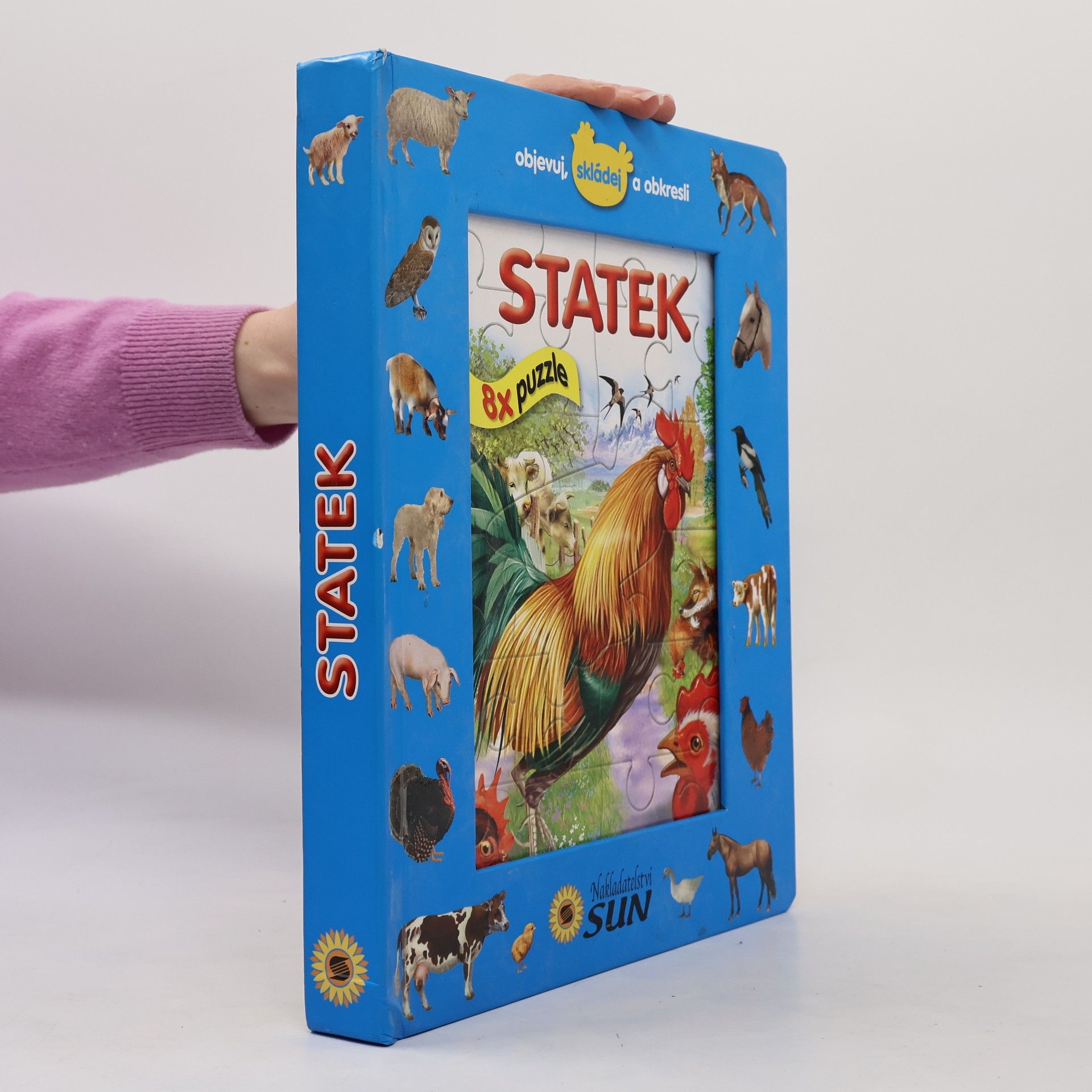 Autores varios Statek - 8x puzzle objevuj skládej