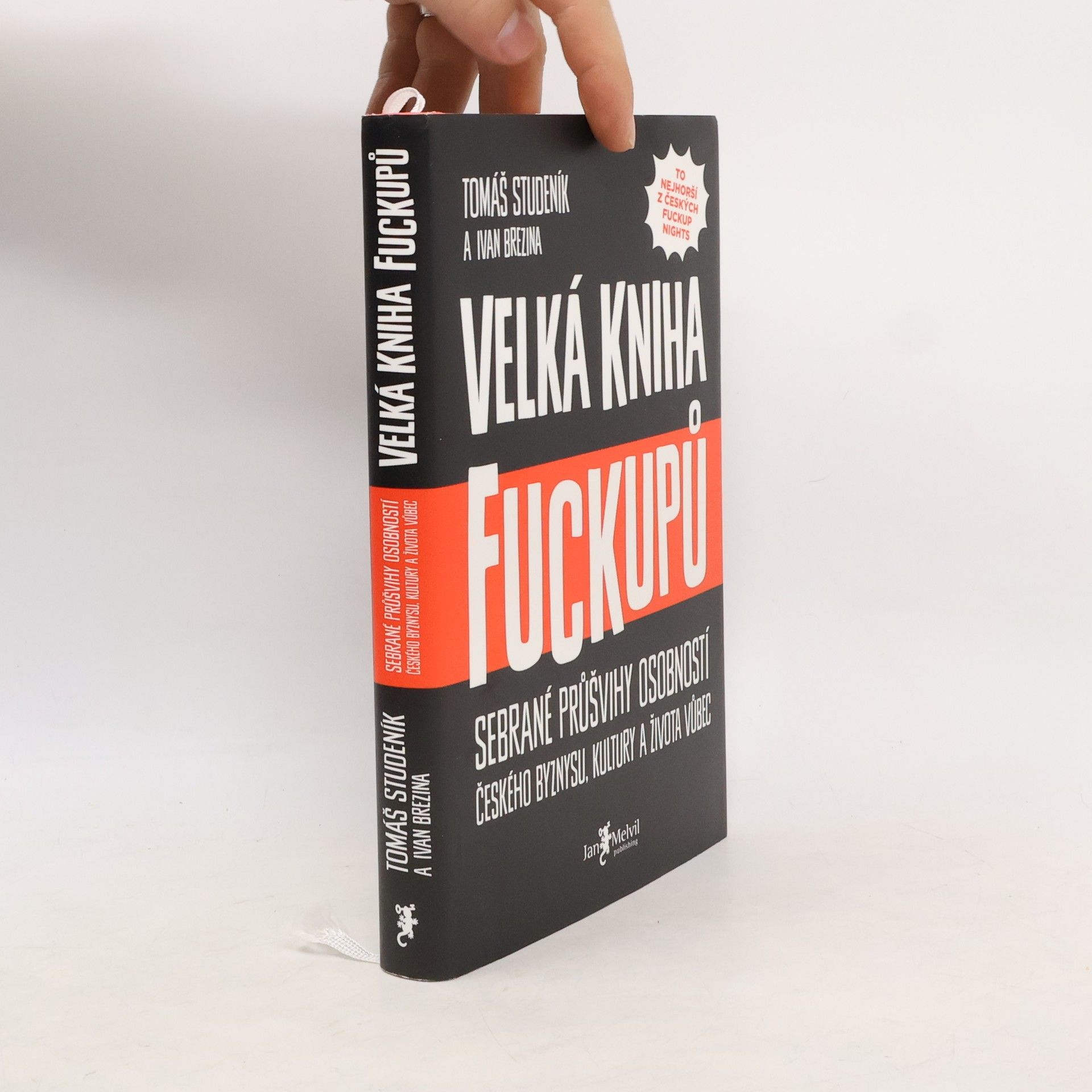 Tomáš Studeník Velká kniha fuckupů