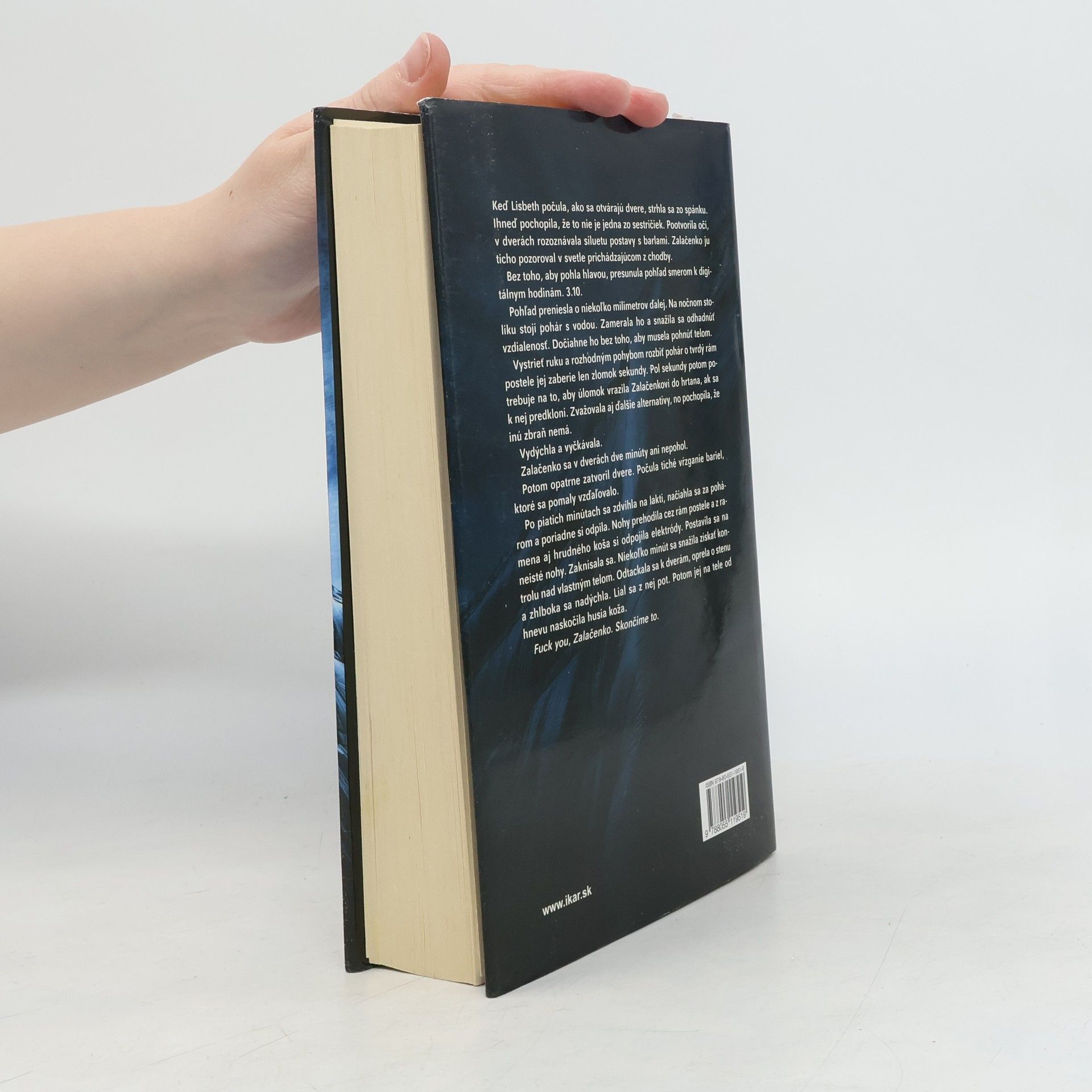 Stieg Larsson Vzdušný zámok, ktorý vybuchol