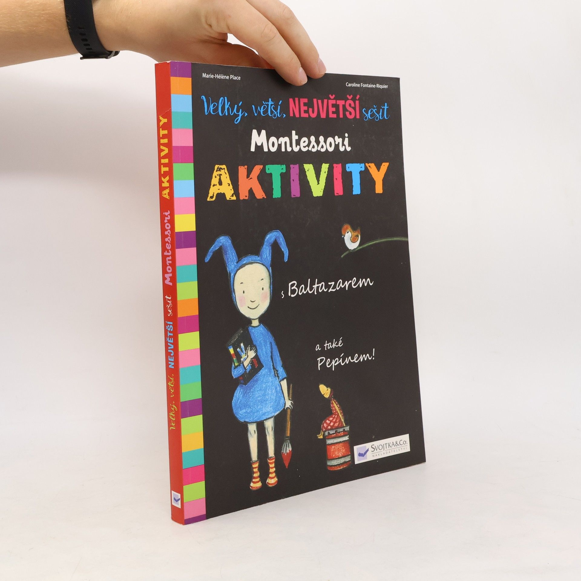 Marie-Hélène Place Velký, větší, největší sešit - Montessori aktivity