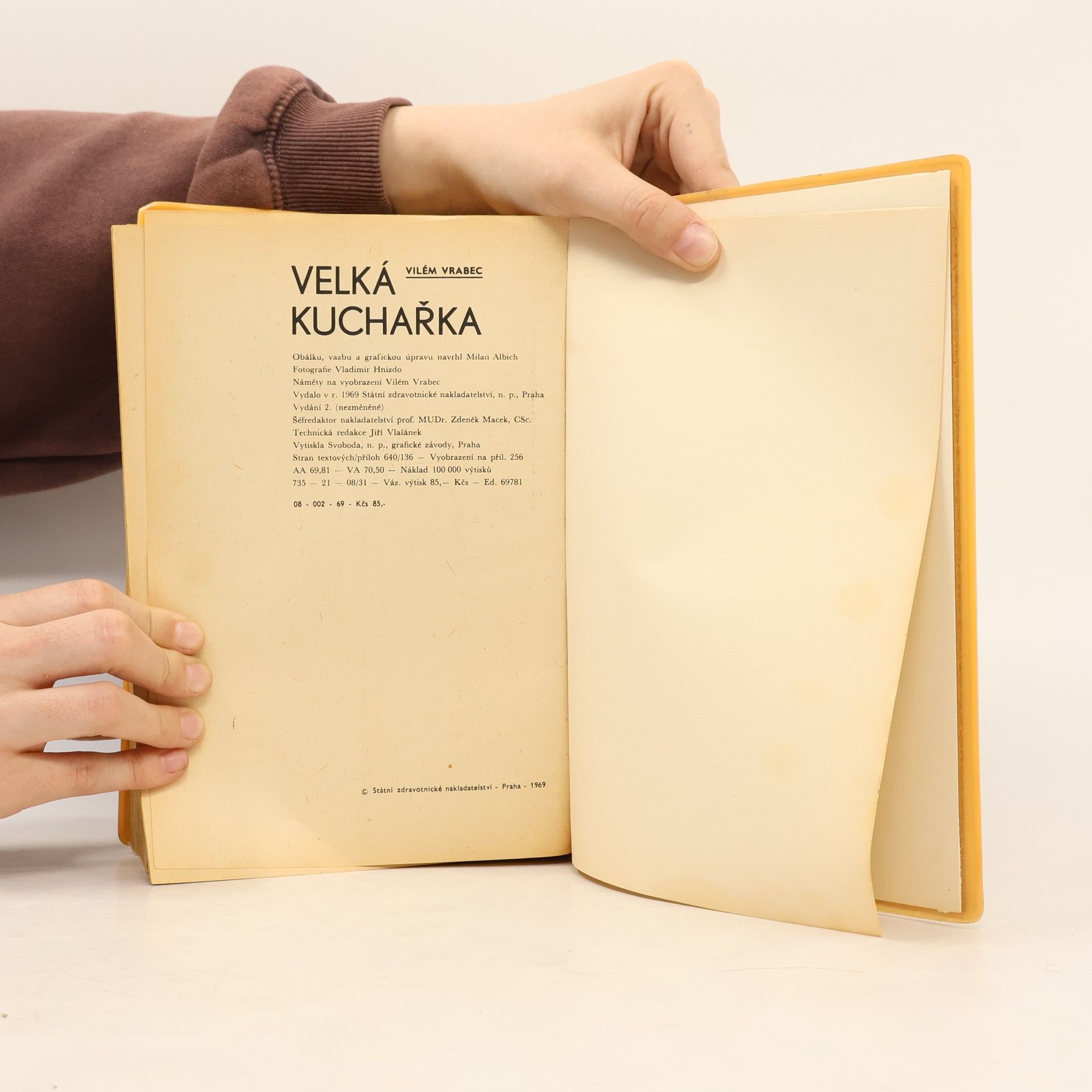Vilém Vrabec Velká kuchařka