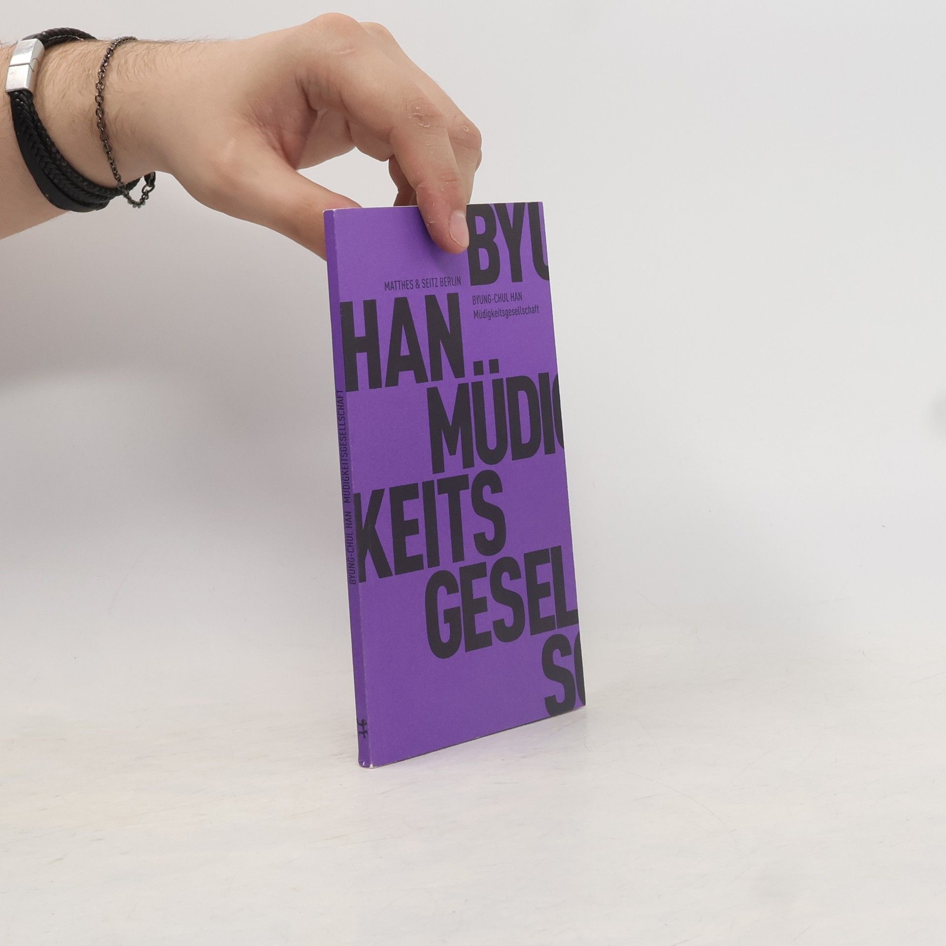 Byung-Chul Han Müdigkeitsgesellschaft