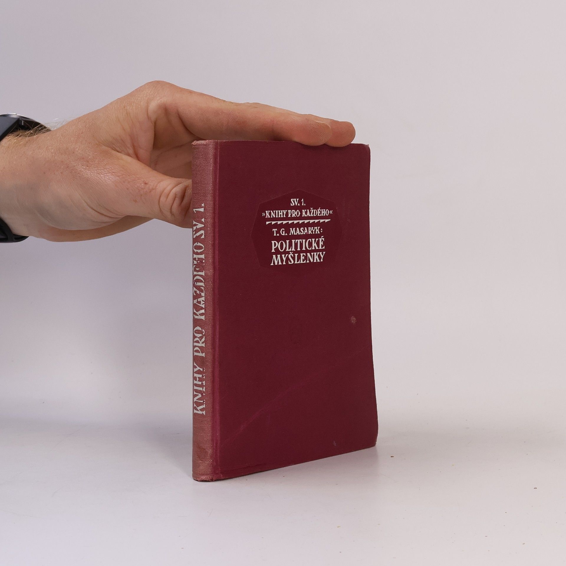 Vasil Kaprálek Škrach Politické myšlenky 1