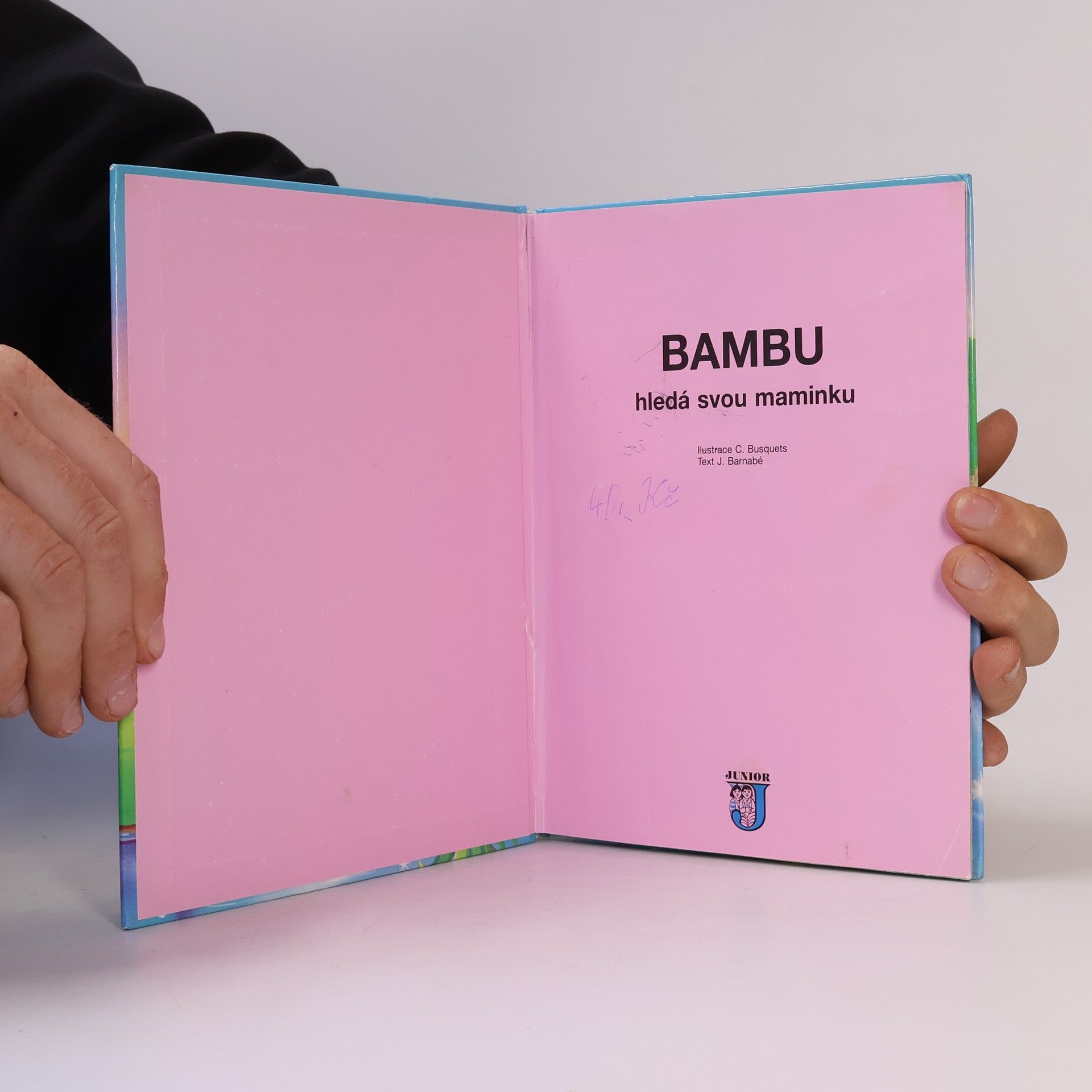 Joëlle Barnabé Dauvister Bambu hledá svou maminku