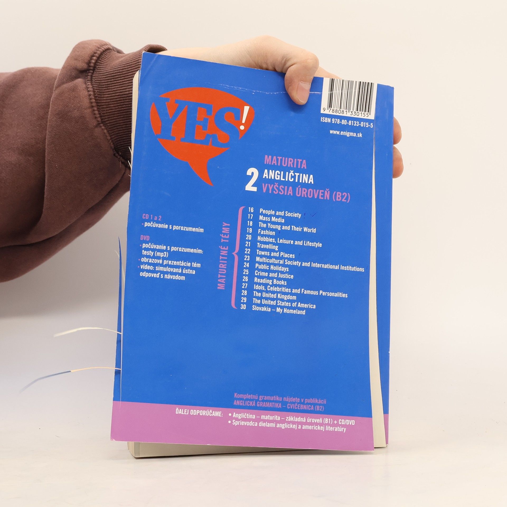 Soňa Kondelová YES! Angličtina - maturita 2 - vyššia úroveň (B2)