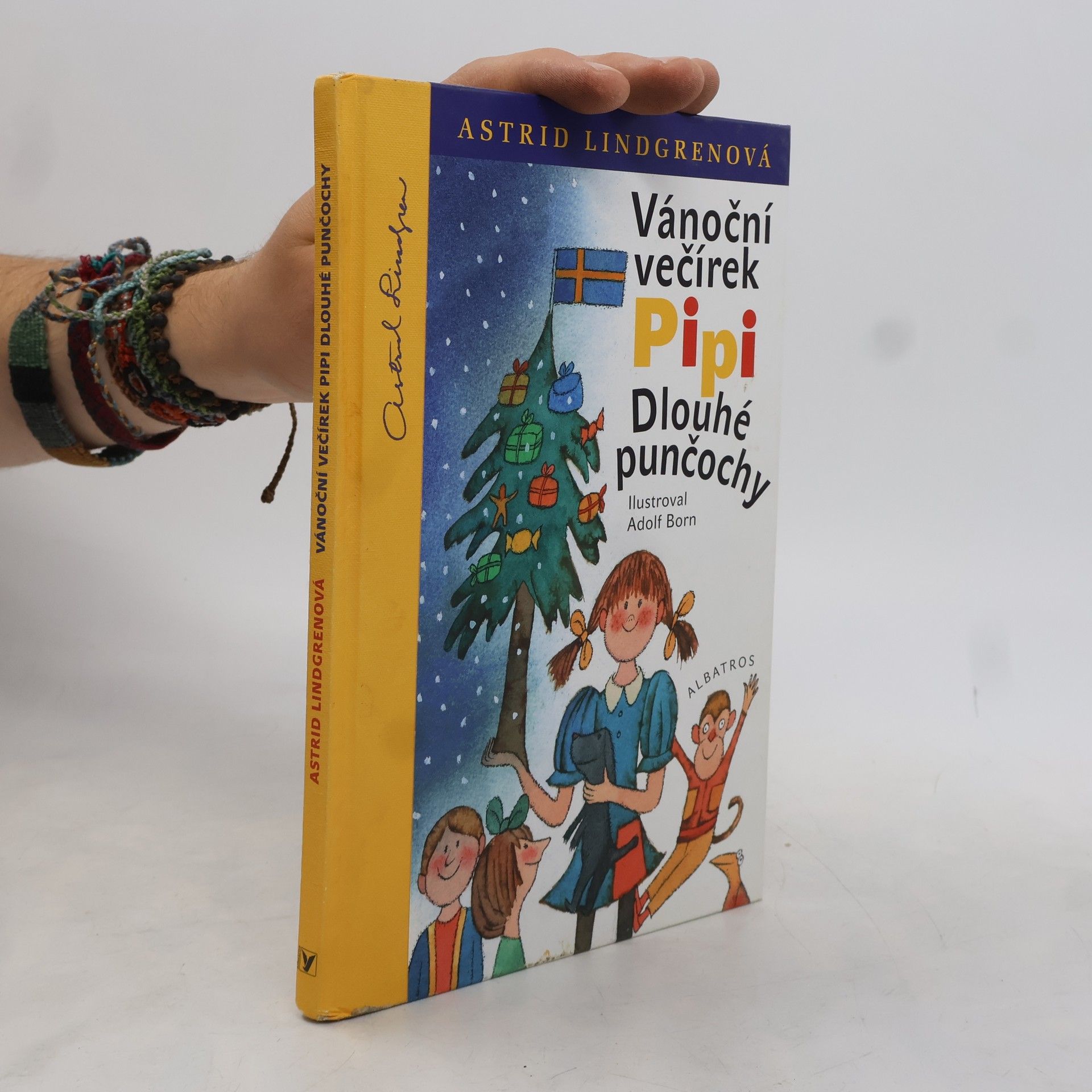 Astrid Lindgren Vánoční večírek Pipi Dlouhé punčochy