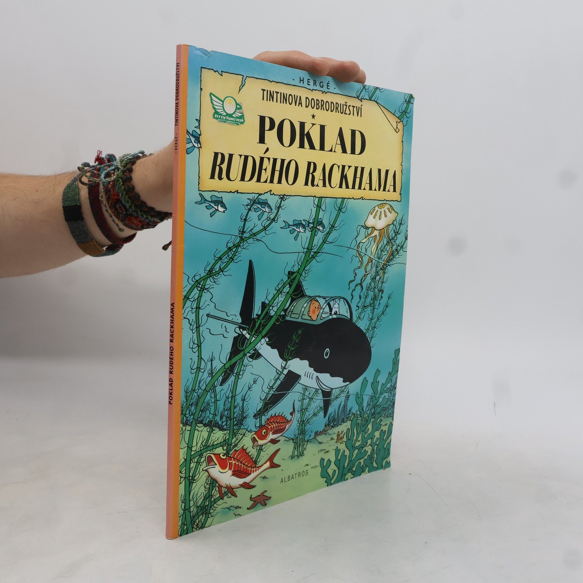 Hergé Poklad Rudého Rackhama