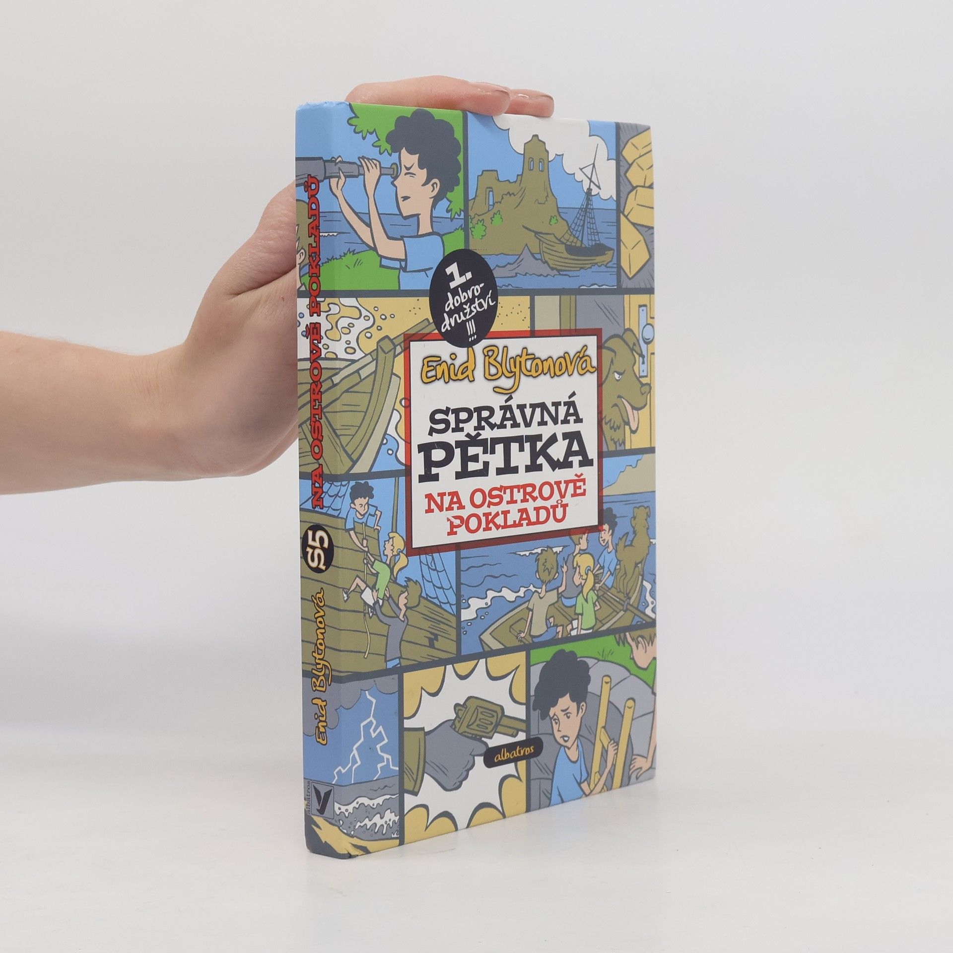 Enid Blyton Správná pětka. Na ostrově pokladů