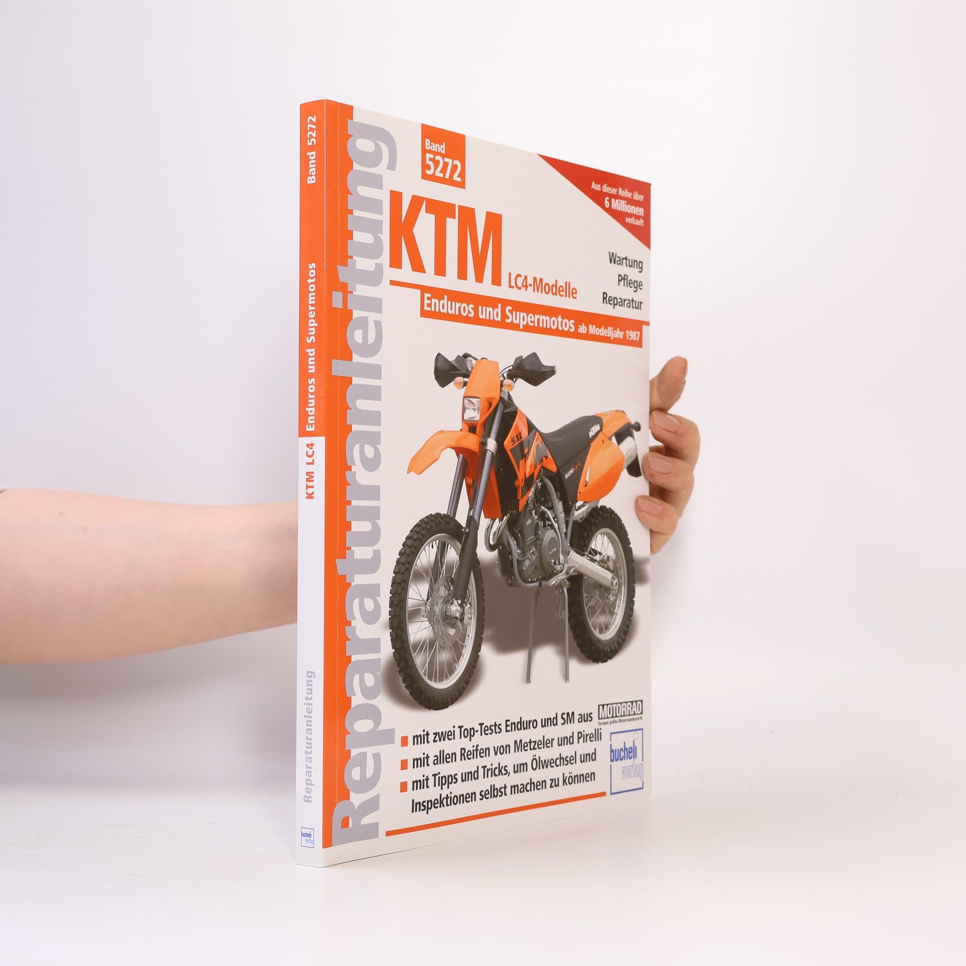 bucheli KTM LC4-Modelle, Enduros und Supermotos ab Modelljahr 1987