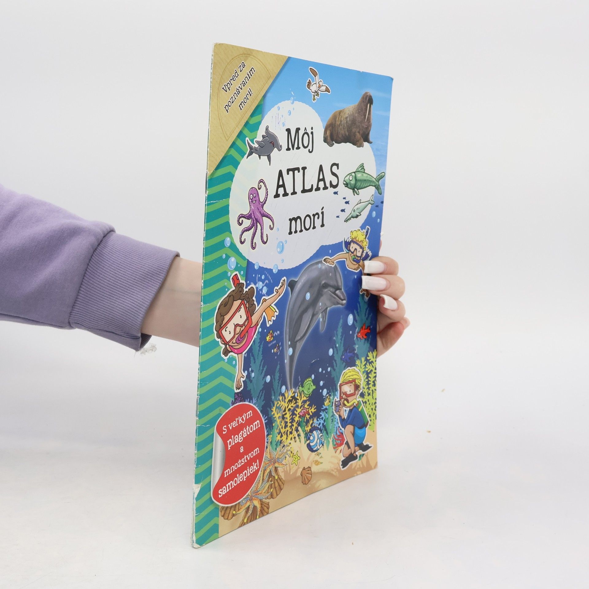 Autorenkollektiv Môj atlas morí + plagát a samolepky (SK vydanie)