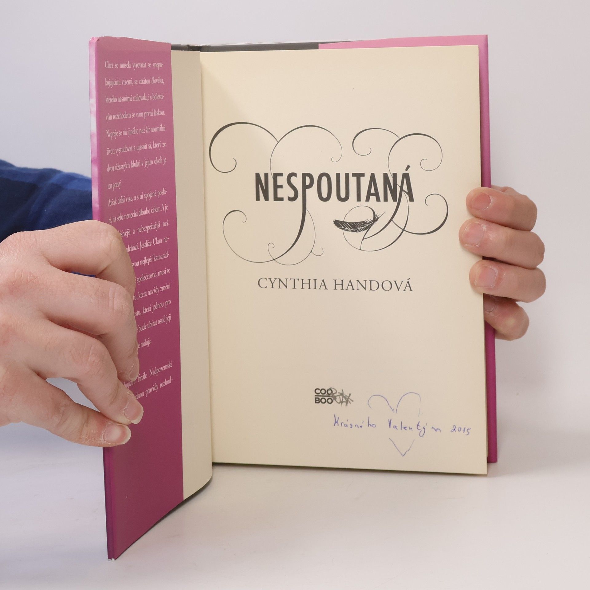 Cynthia Hand Nespoutaná. Třetí díl