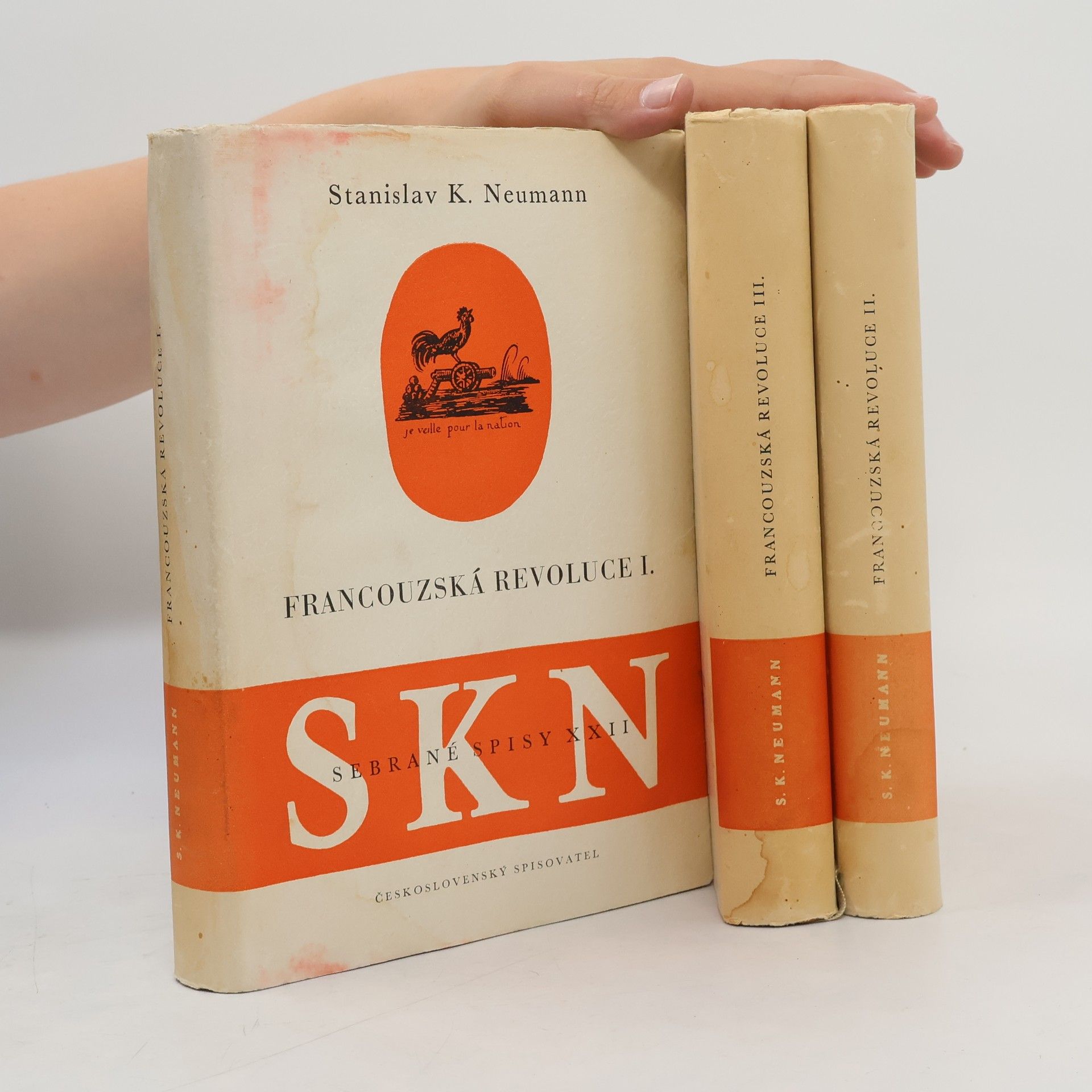 Stanislav Kostka Neumann Francouzská revoluce 1-3