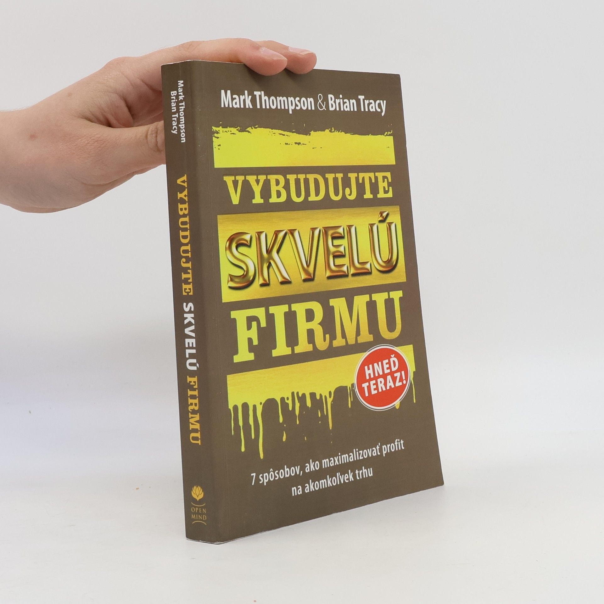Mark Thompson Vybudujte skvelú firmu