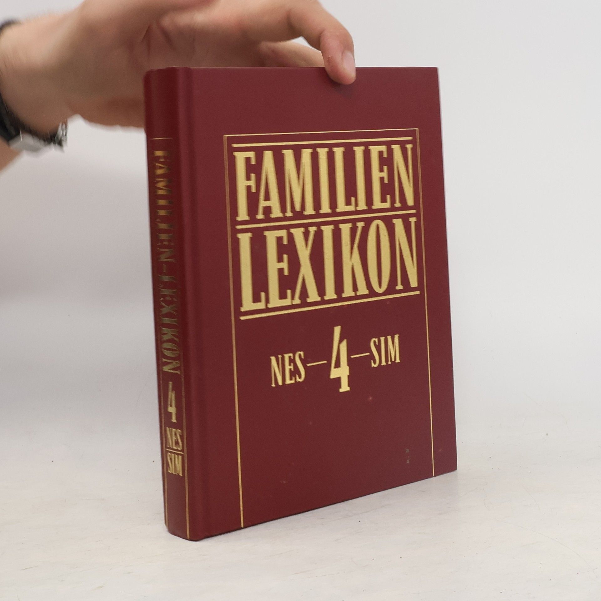 AA.VV. Familien Lexikon 4. Nes-Sim