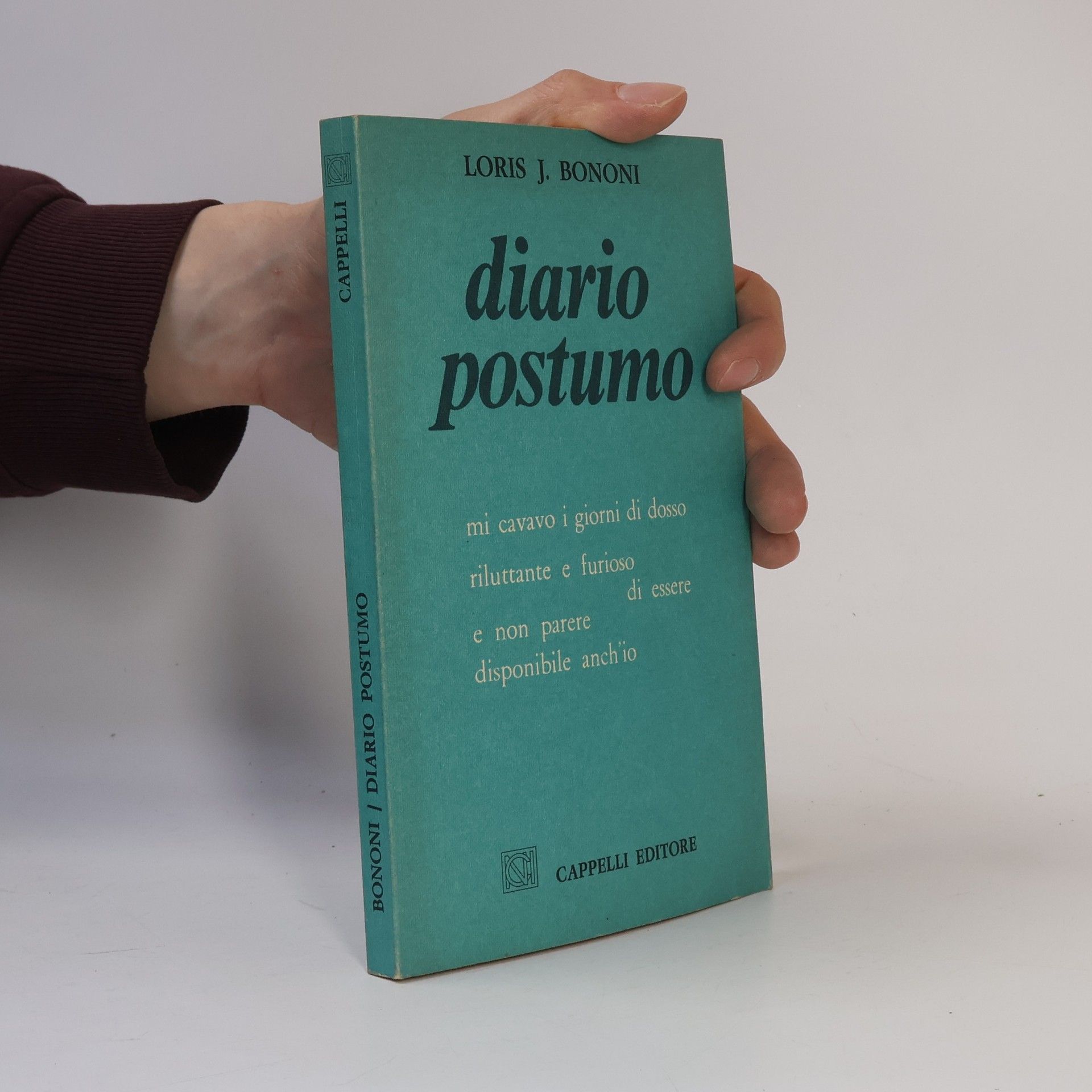 Loris Jacopo Bononi Diario postumo