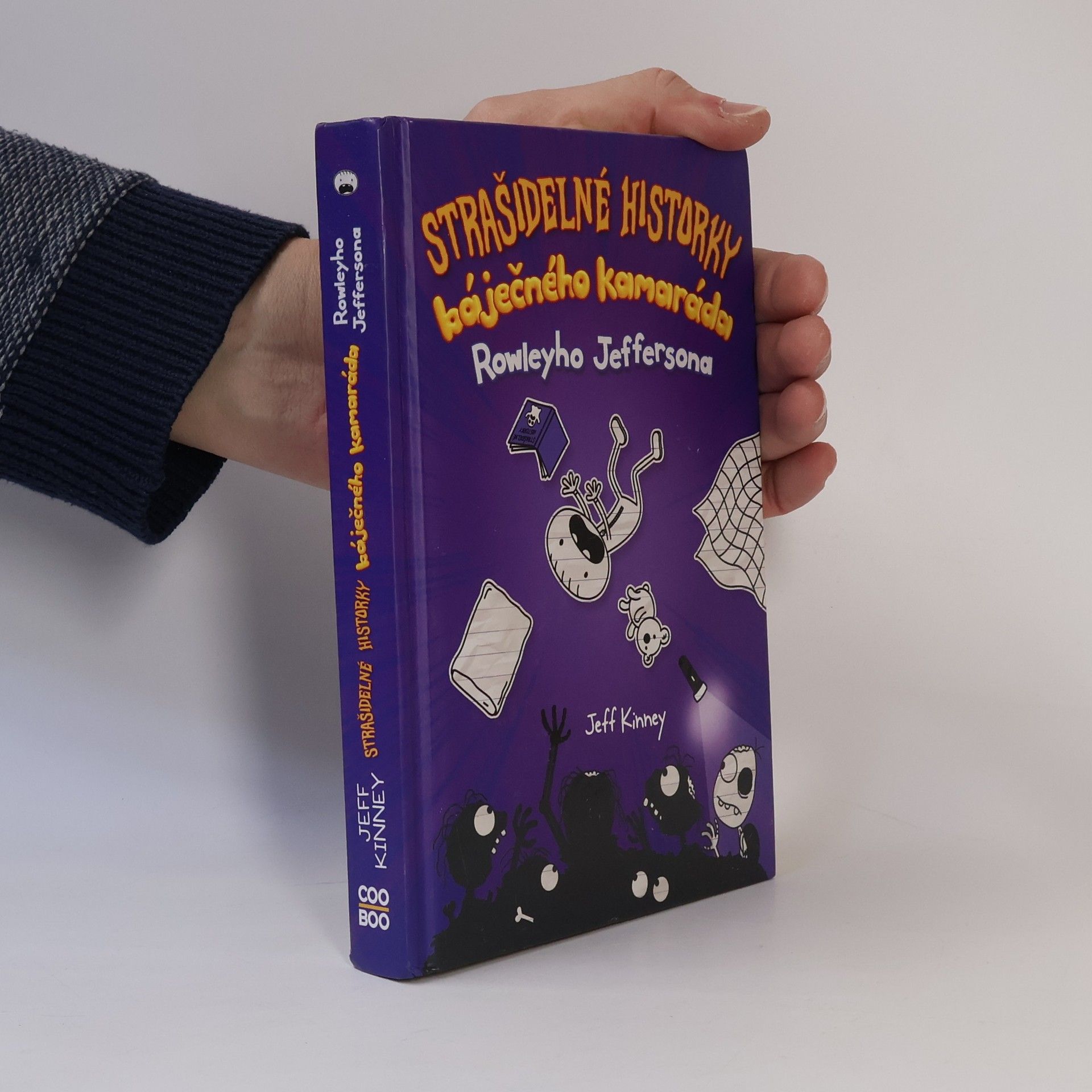 Jeff Kinney Strašidelné historky báječného kamaráda Rowleyho Jeffersona