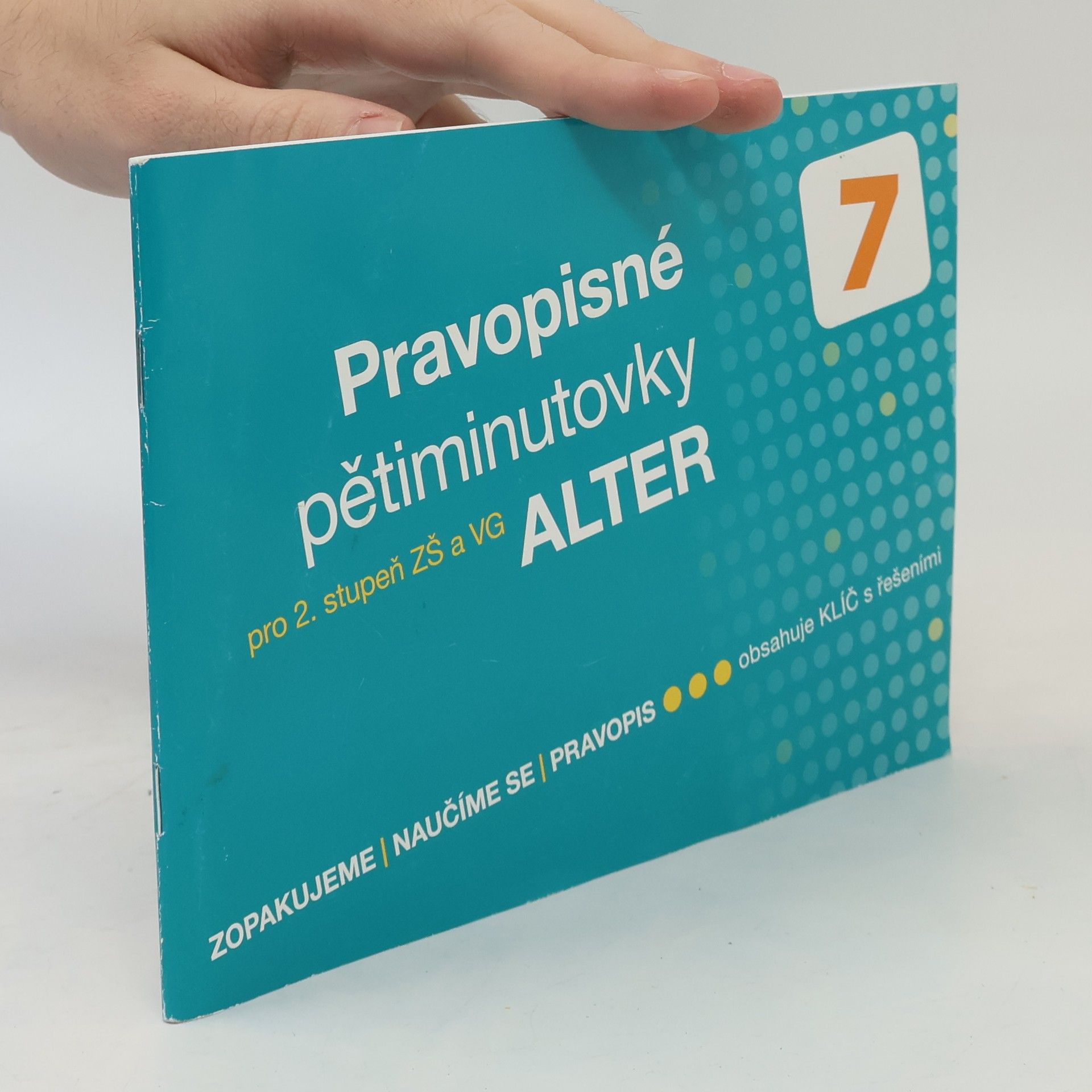 Pravopisné pětiminutovky 7 pro 2. stupeň ZŠ a VG