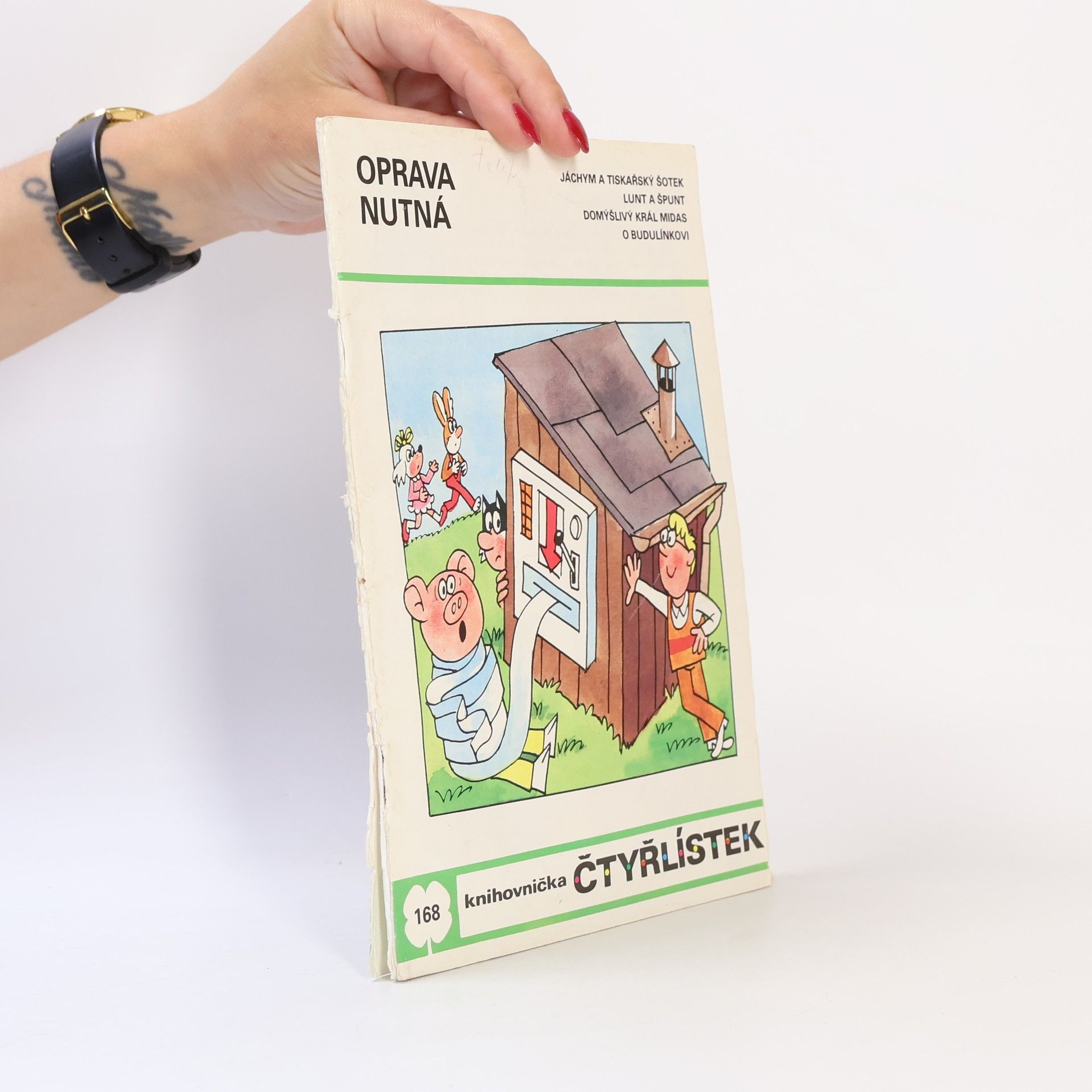 Ljuba Štíplová Čtyřlístek 168. Oprava nutná