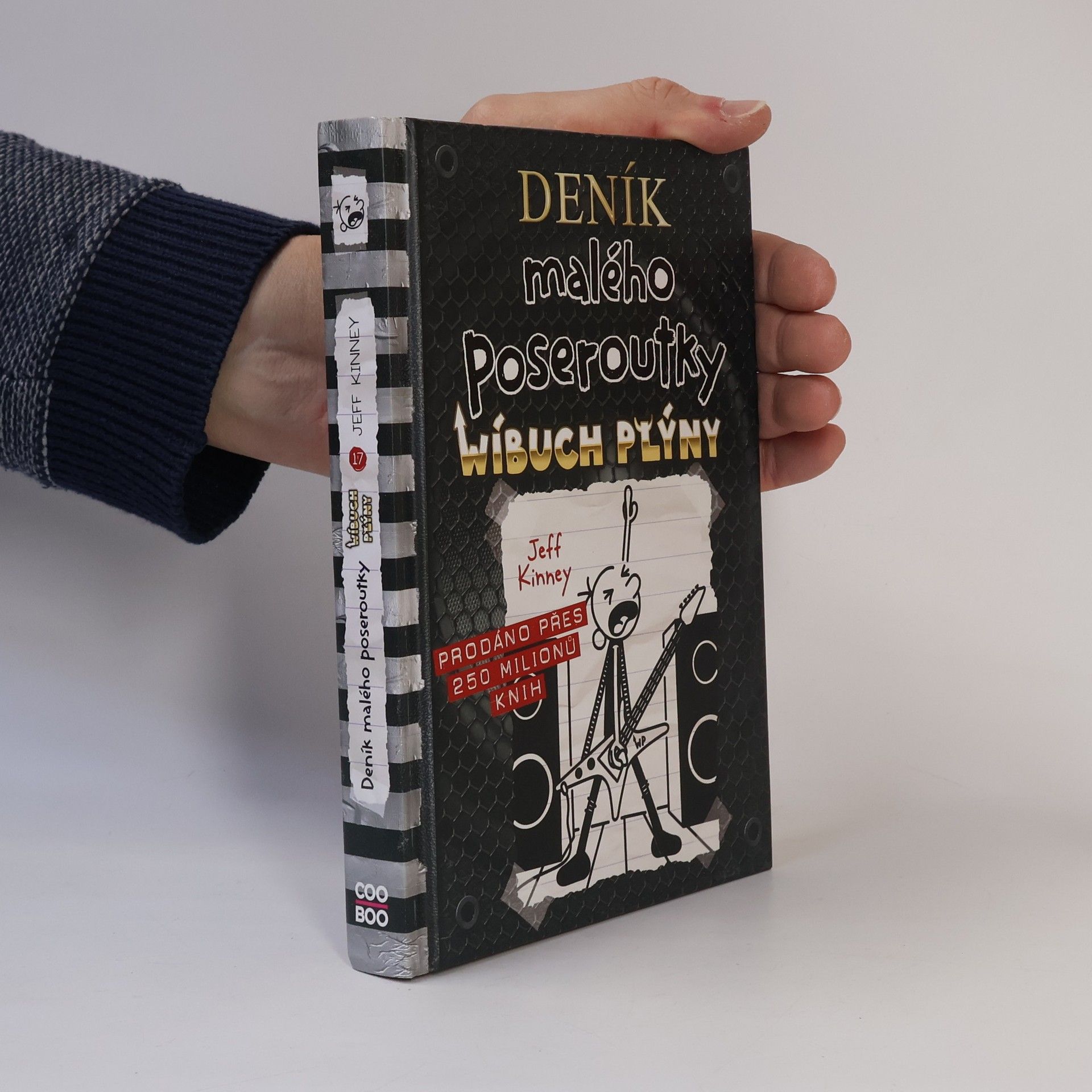 Jeff Kinney Deník malého poseroutky 17. Wíbuch plýny