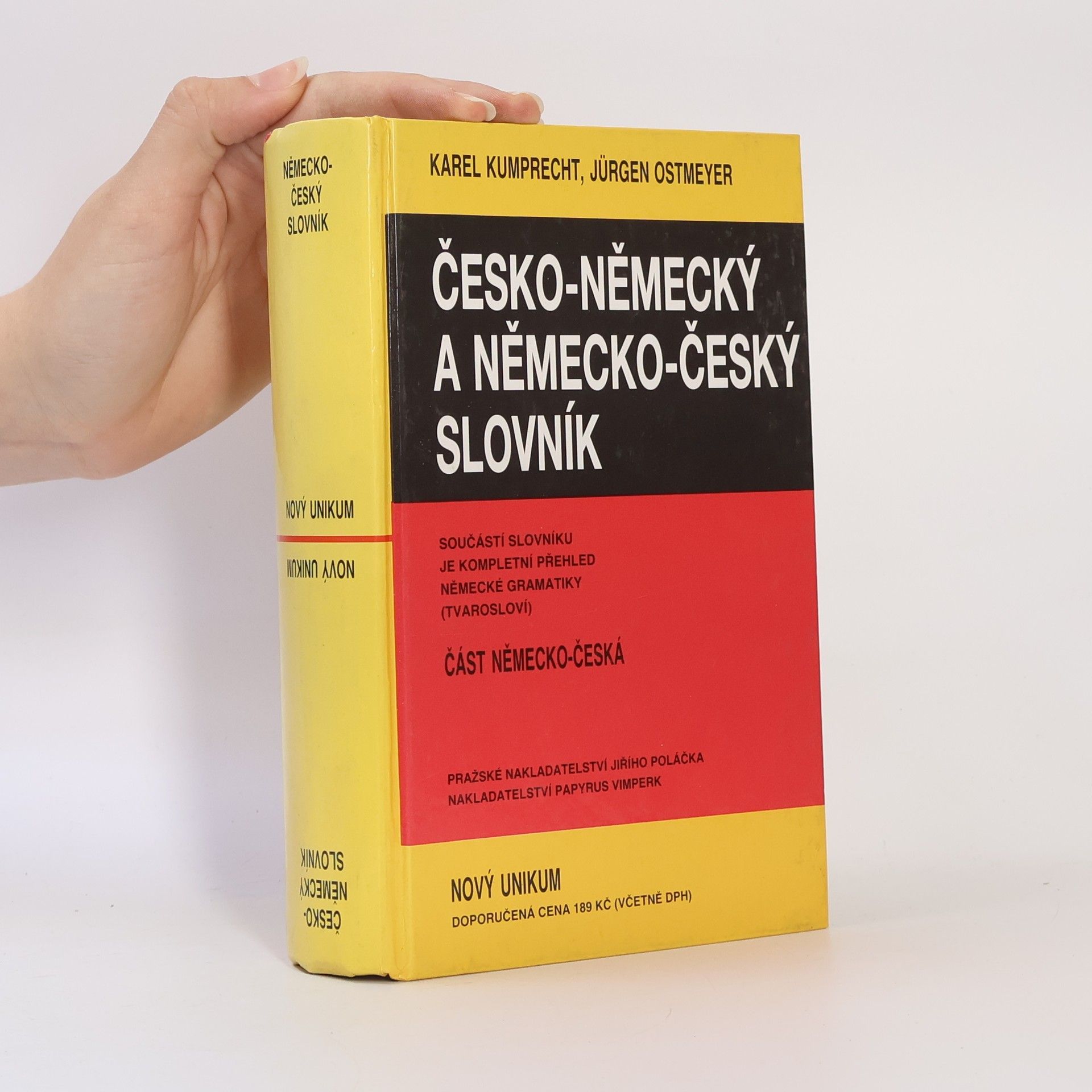 Jürgen Ostmeyer Česko-německý a německo-český slovník